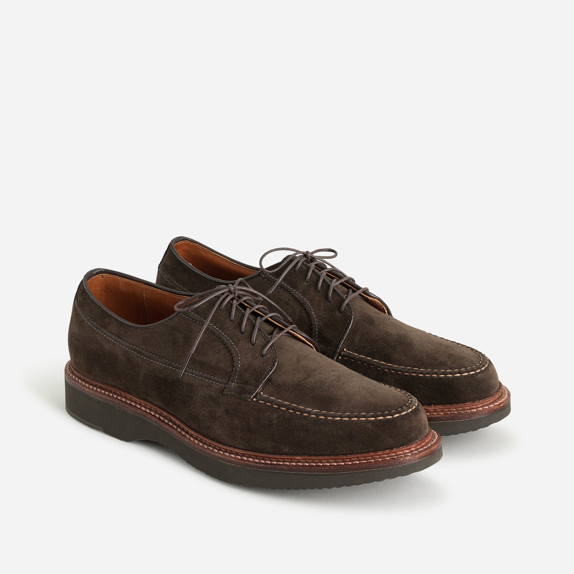 Alden for J.Crew suede ranger moccs