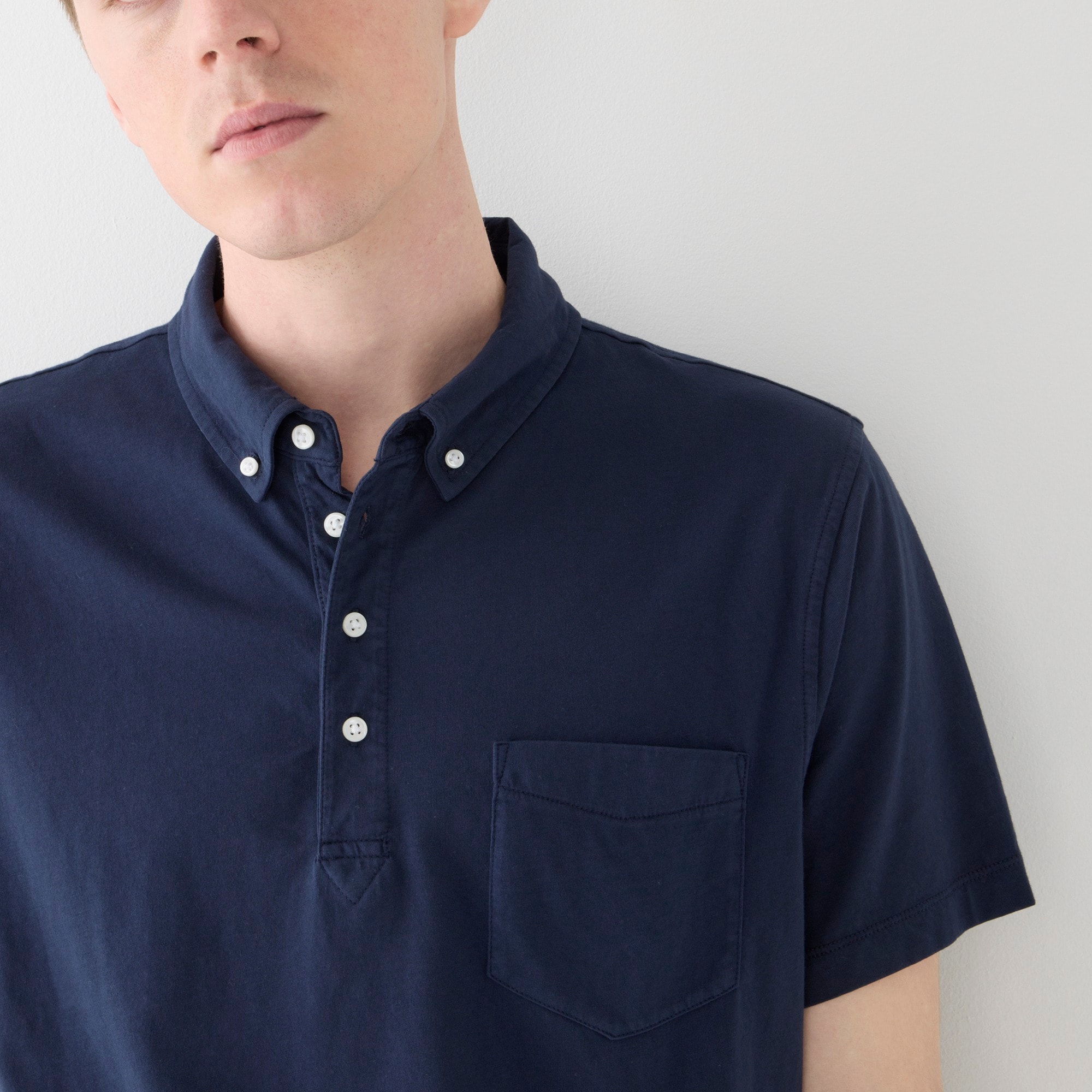 Relaxed Broken-in polo shirt