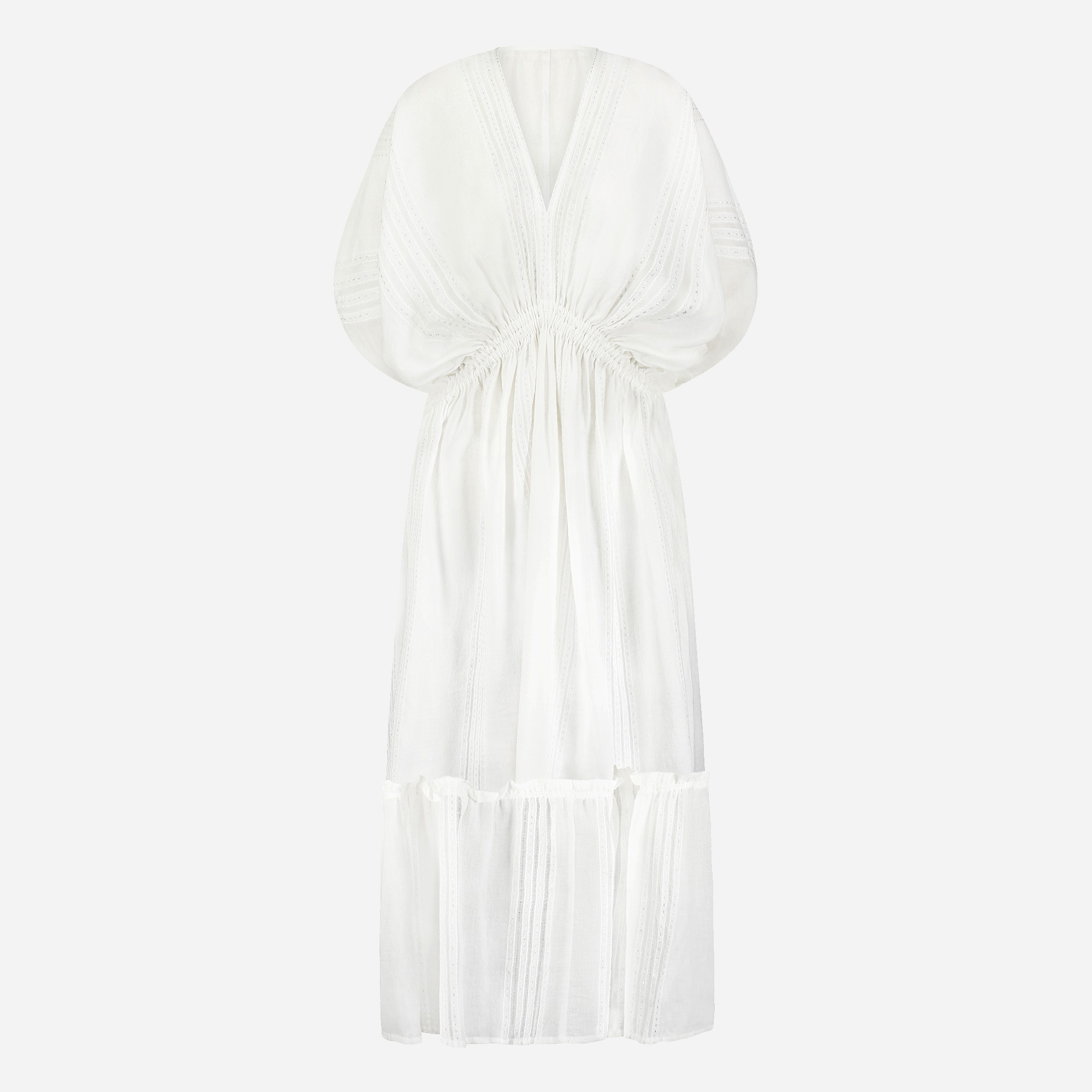 lemlem Abira plunge-neck dress