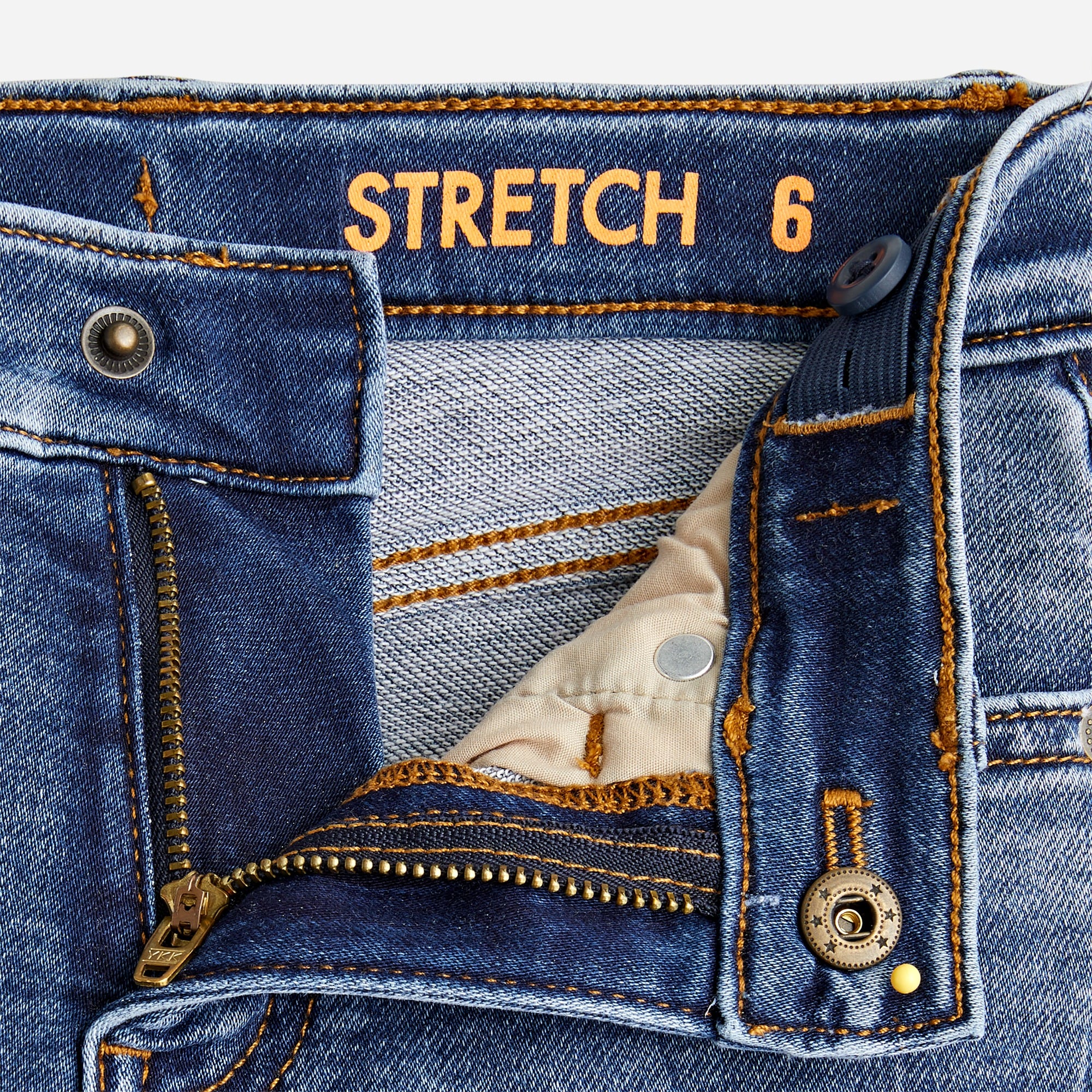 Boys' stretch jean in Thames wash