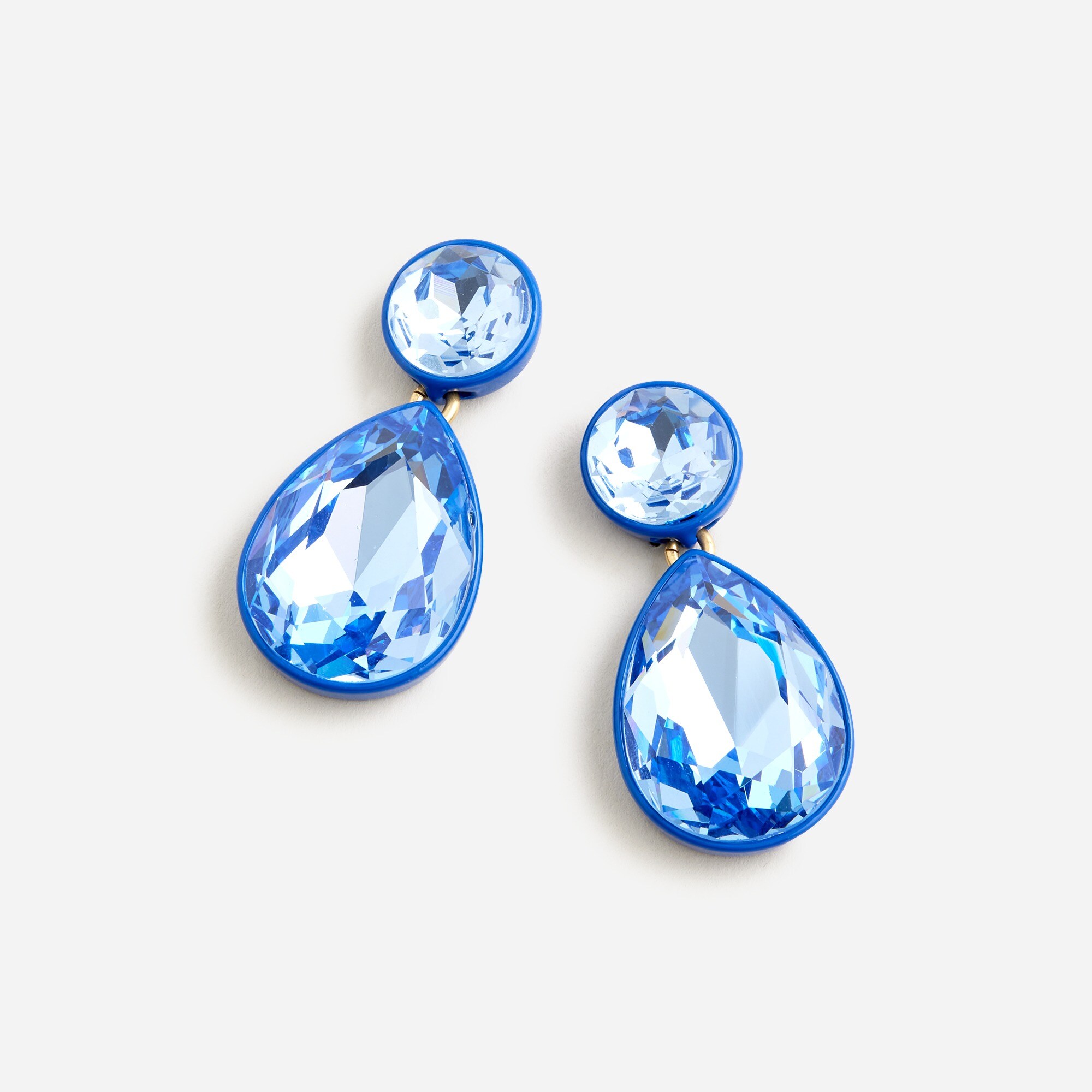 Sparkly teardrop earrings