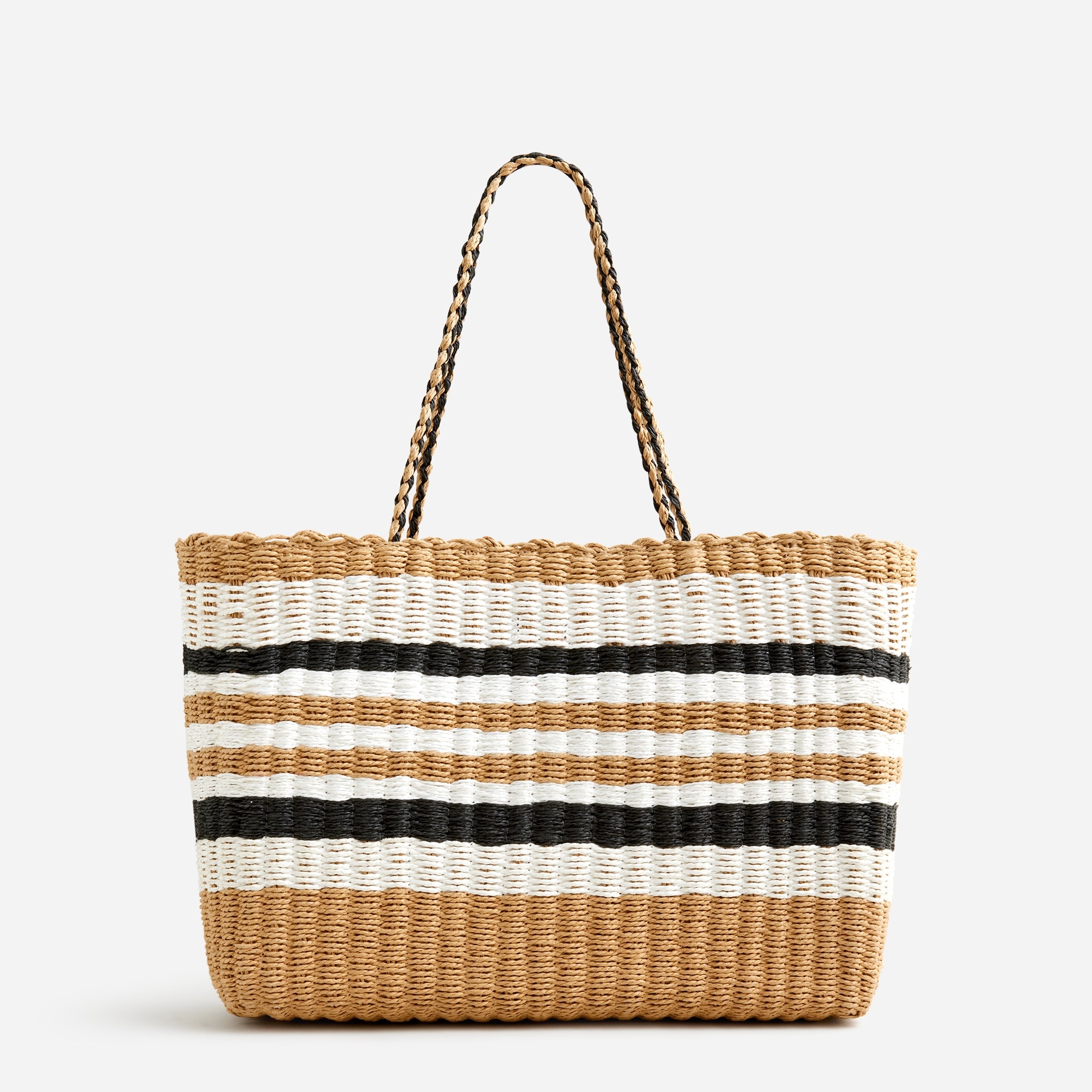 Marseille tote in straw