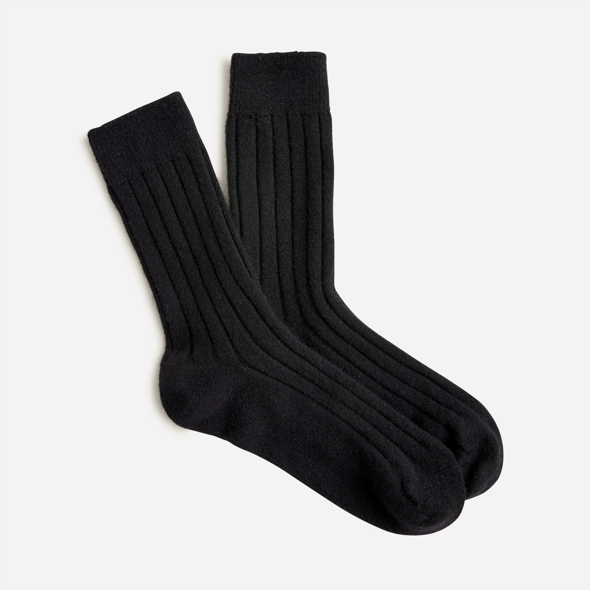 Women's cashmere-blend trouser socks