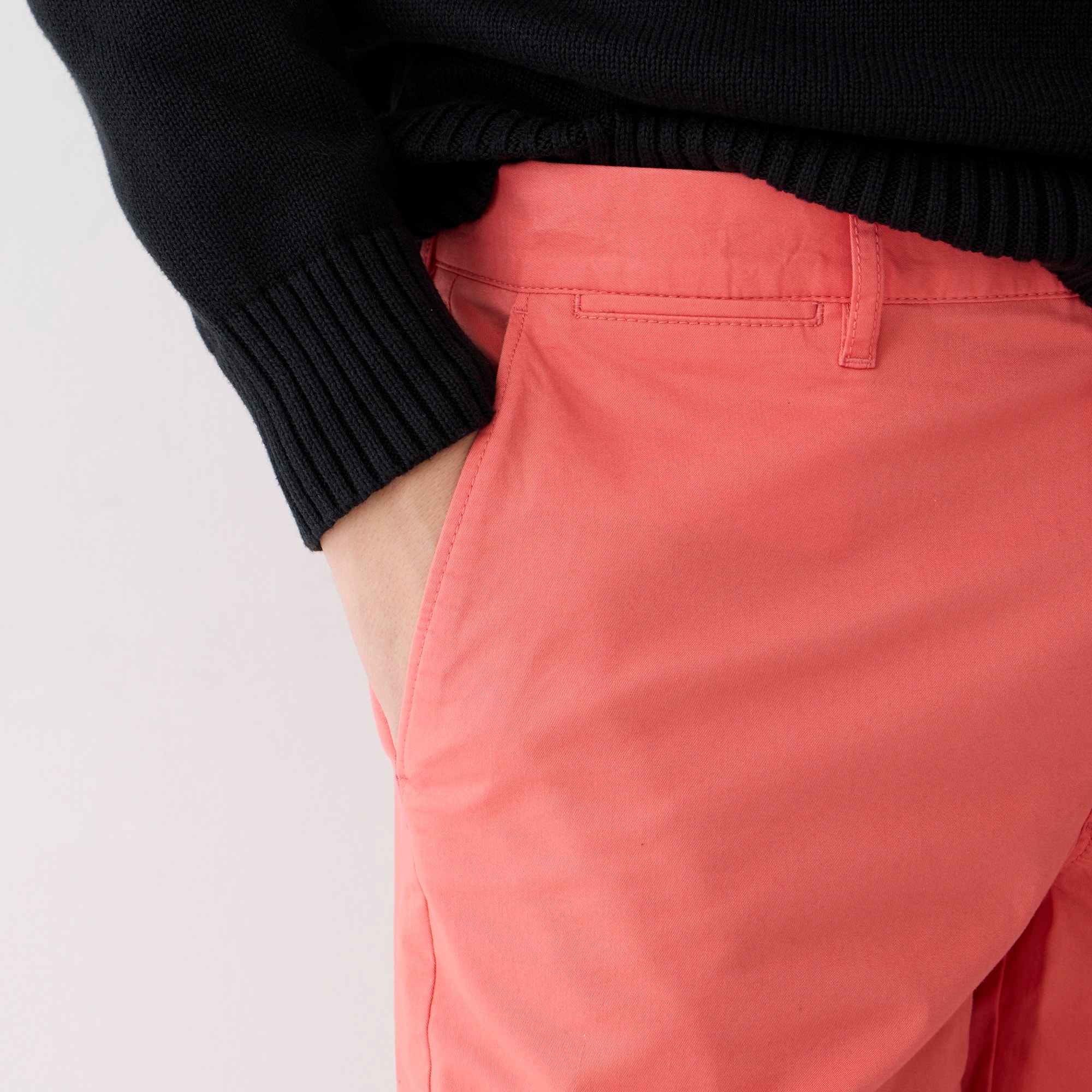 9" stretch chino short