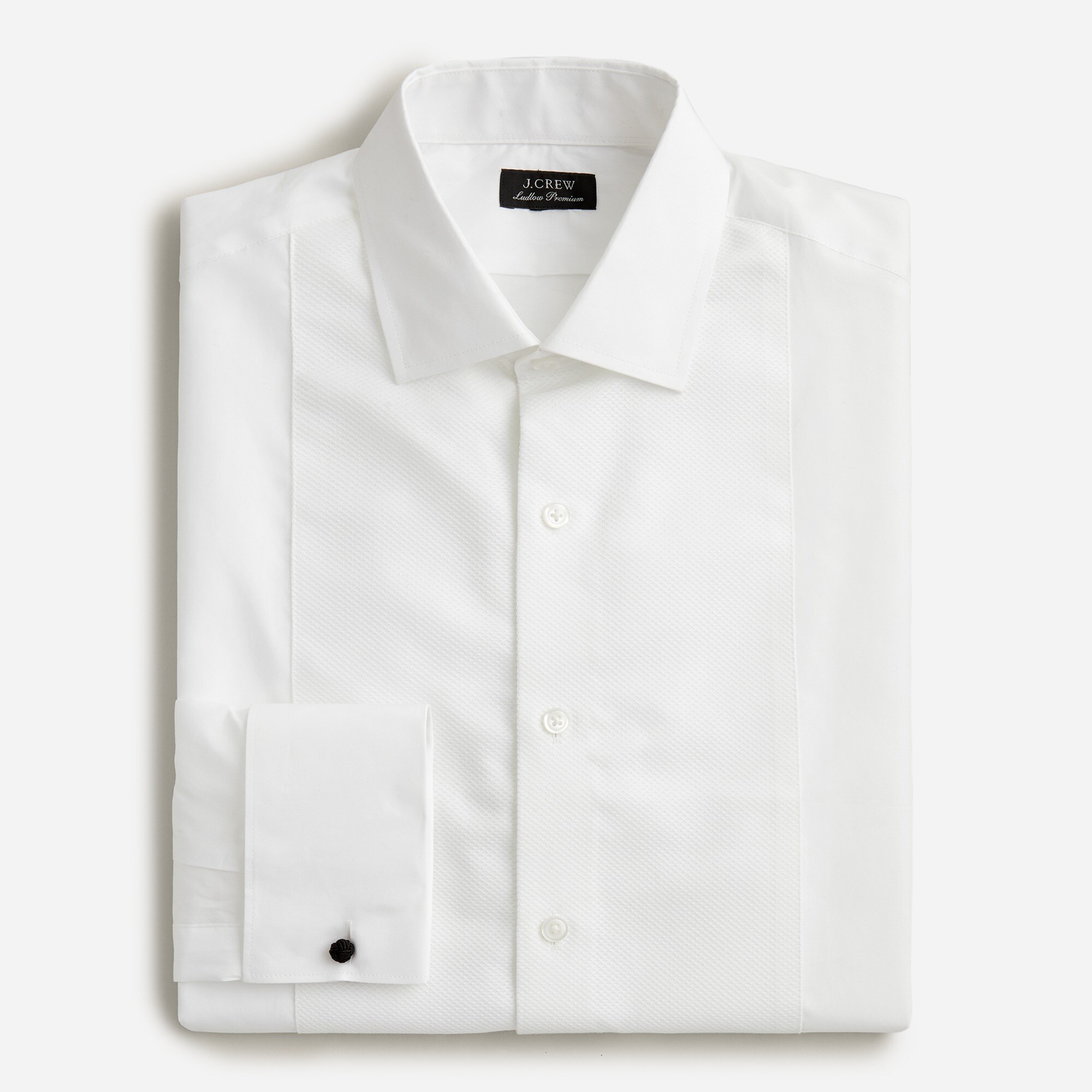 Ludlow Premium fine cotton tuxedo shirt