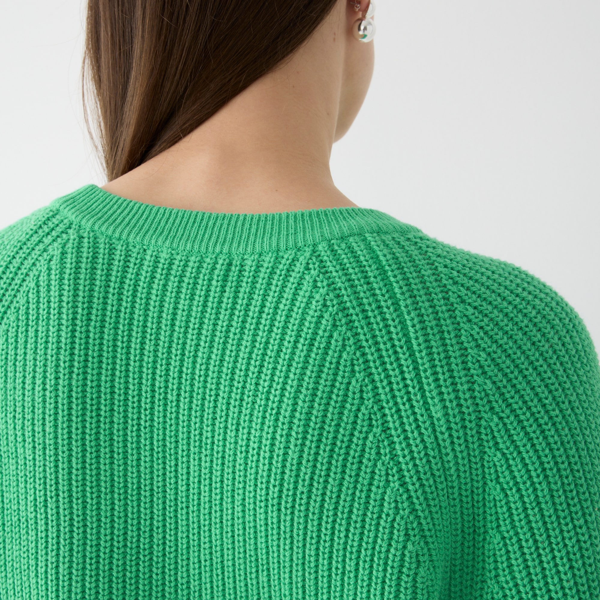 Cotton fisherman sweater