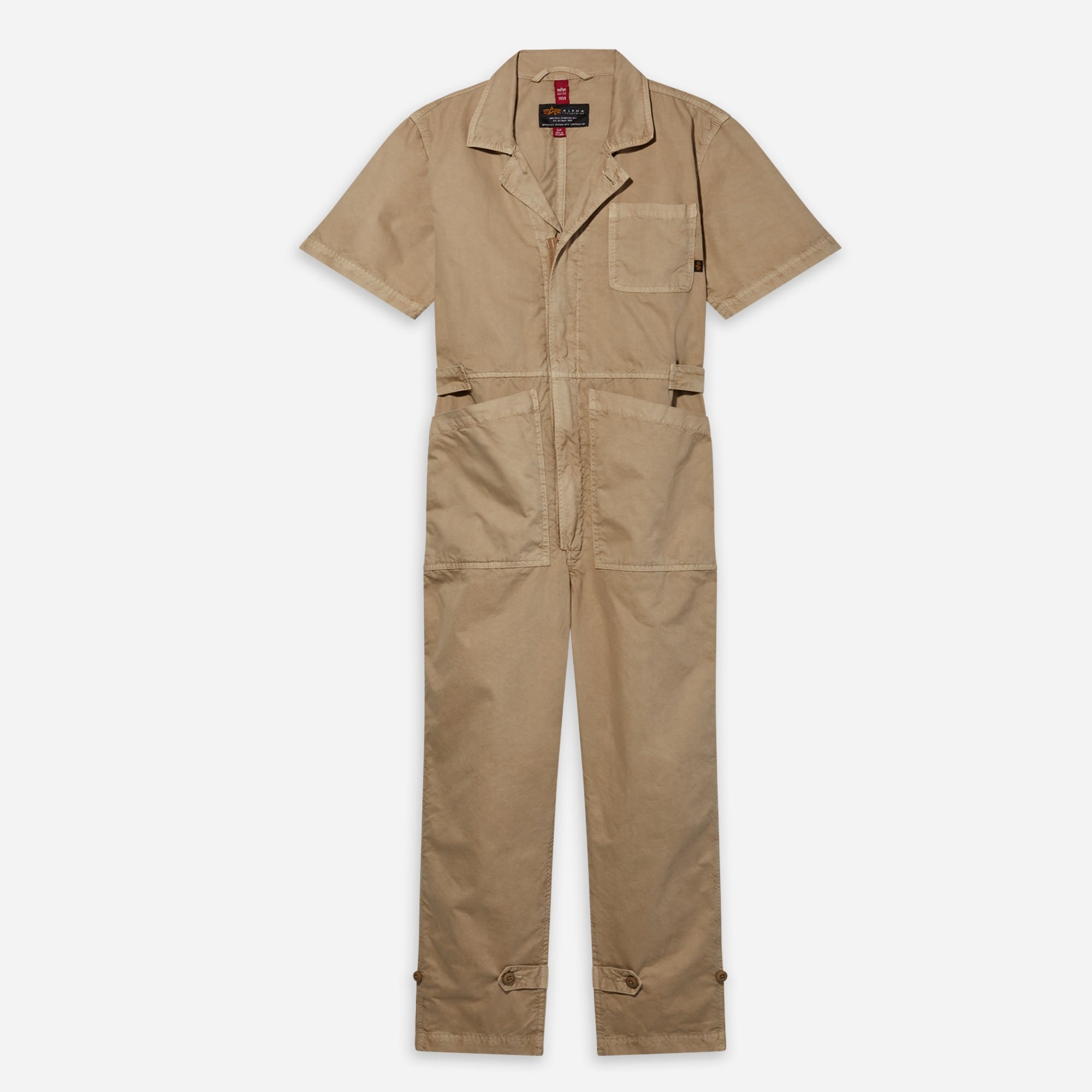 Women's Alpha Industries® patch-pocket coverall