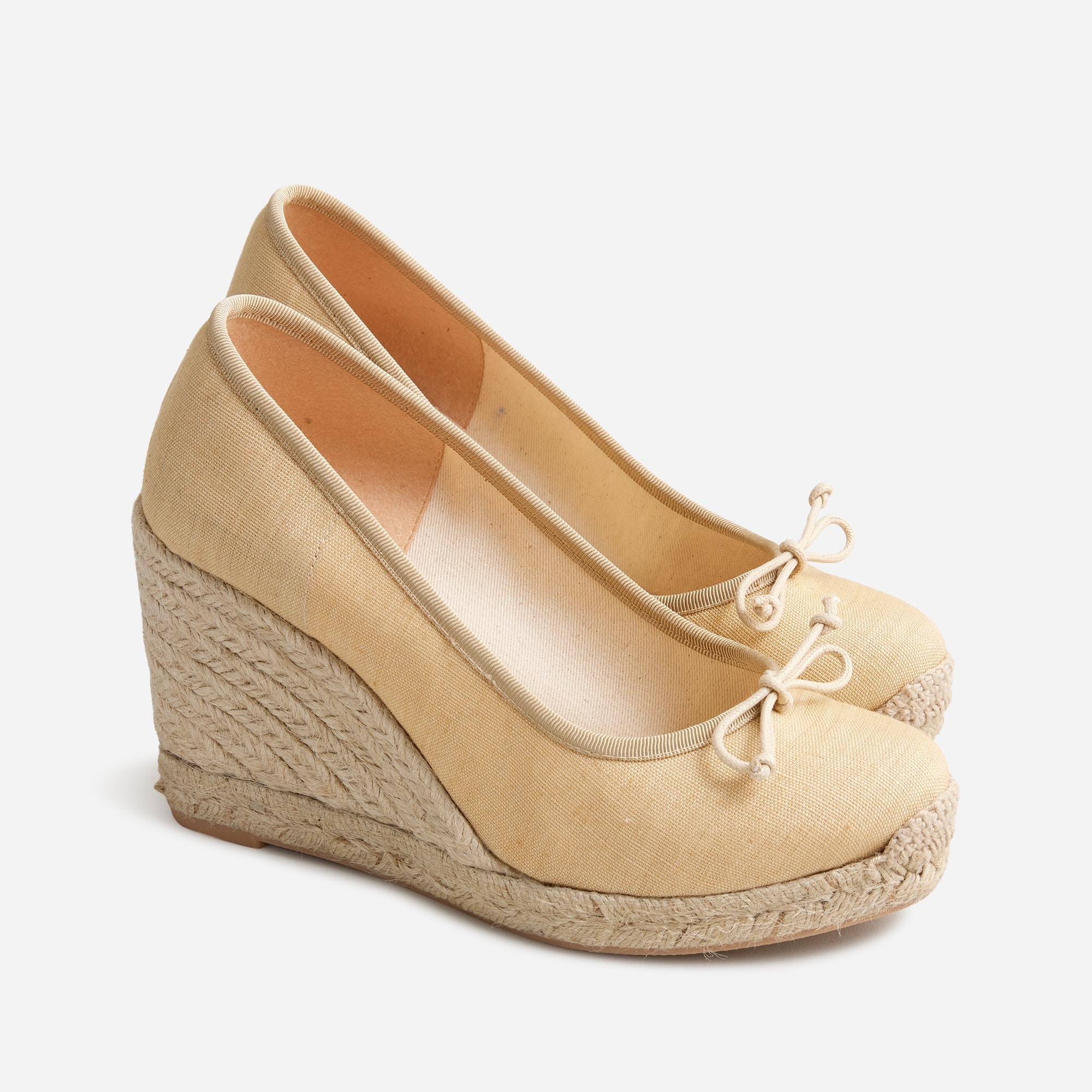 Seville made-in-Spain espadrille wedges