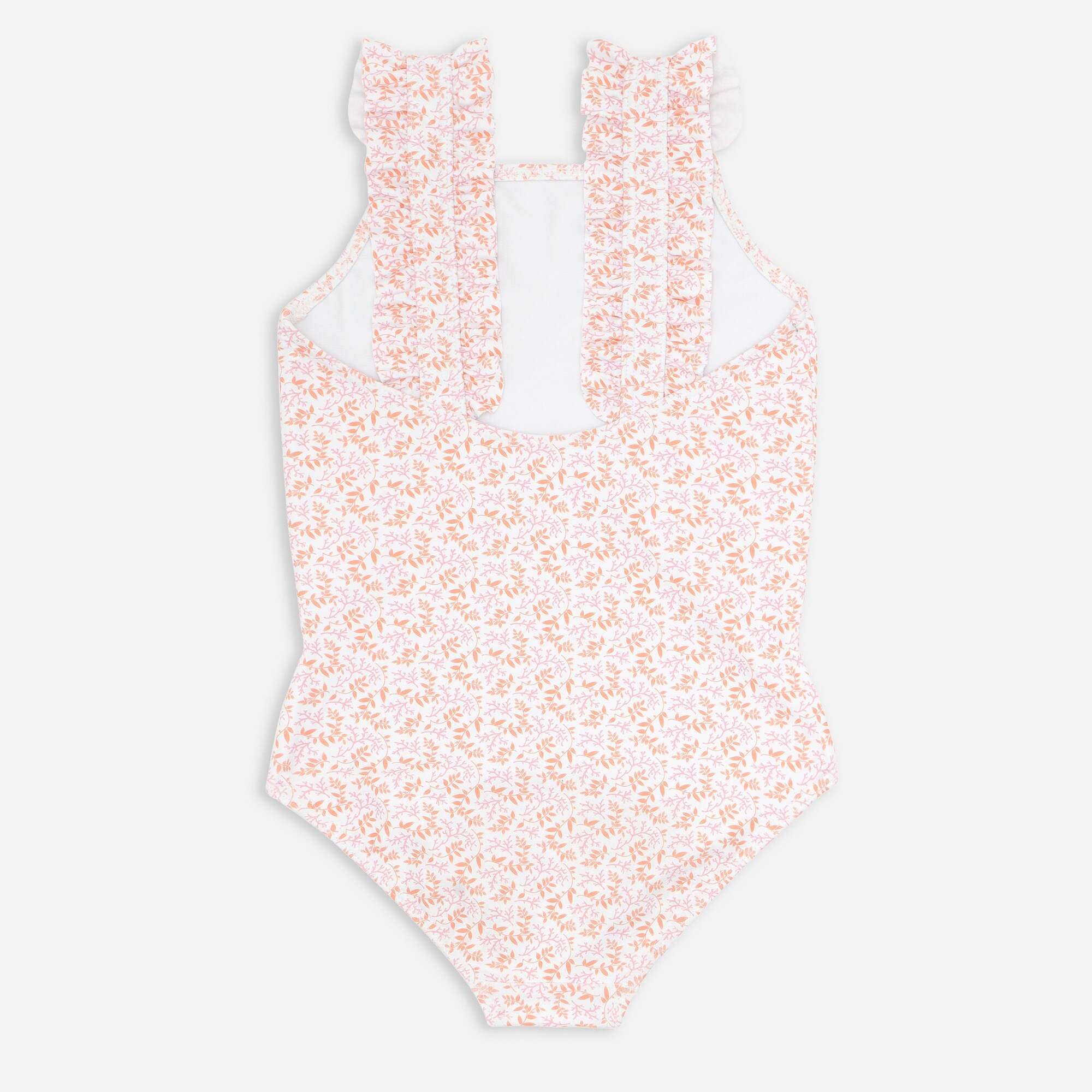 Girls' minnow™ ruffle-strap one-piece
