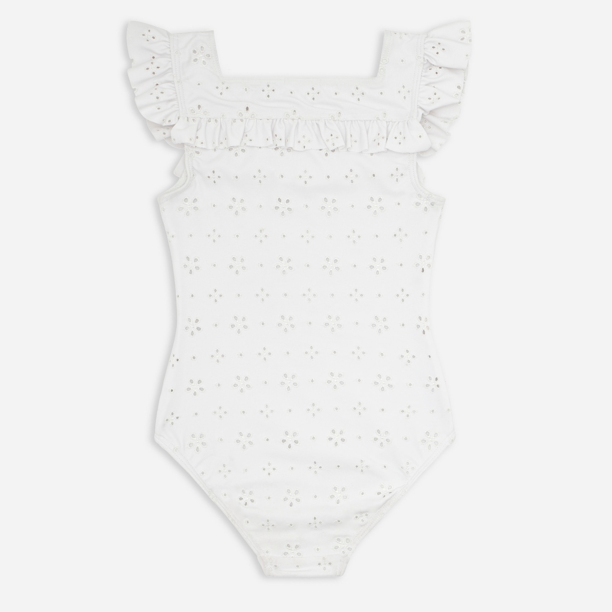 Girls' minnow™ squareneck one-piece