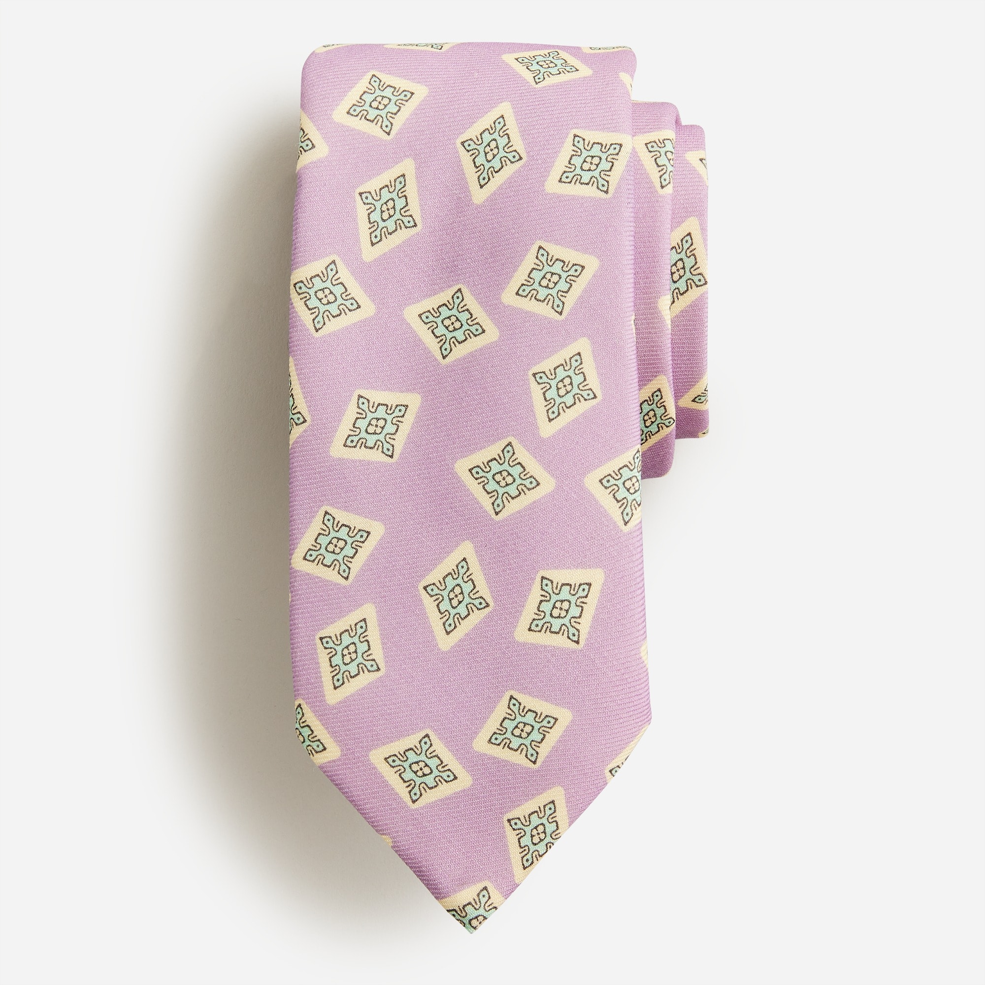 English wool challis tie