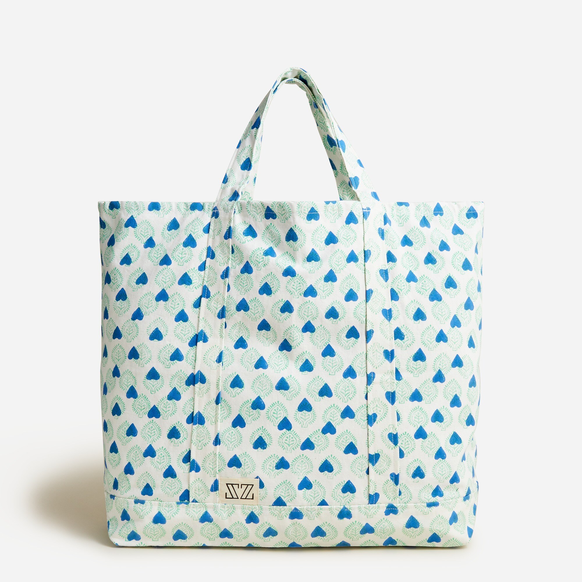 SZ Blockprints canvas baby bag