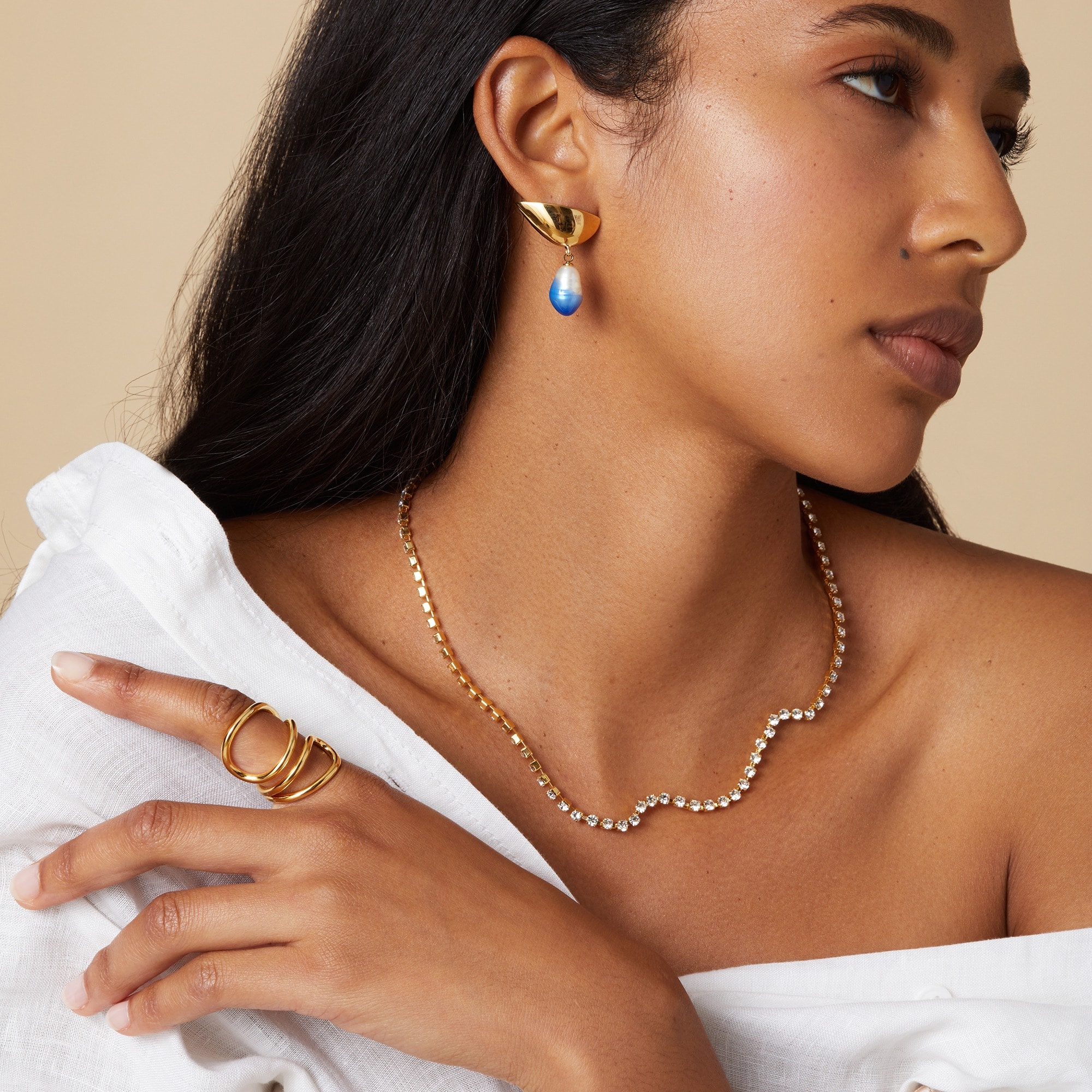 Lady Grey Ziggy necklace