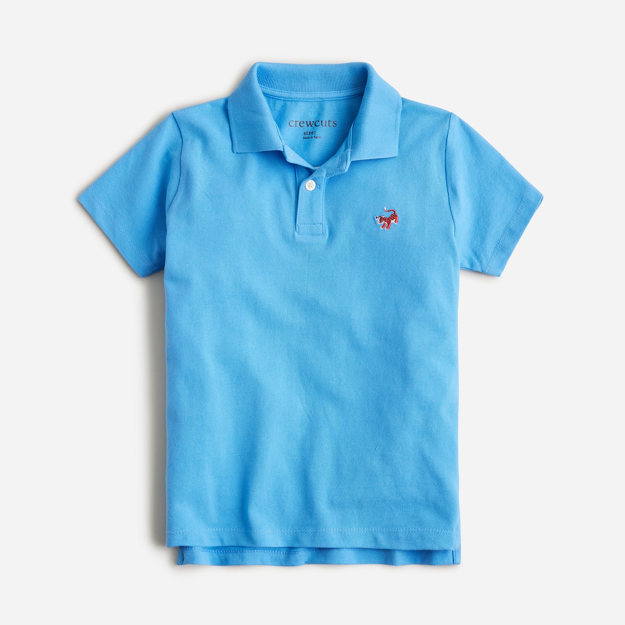 Boys' short-sleeve critter polo shirt