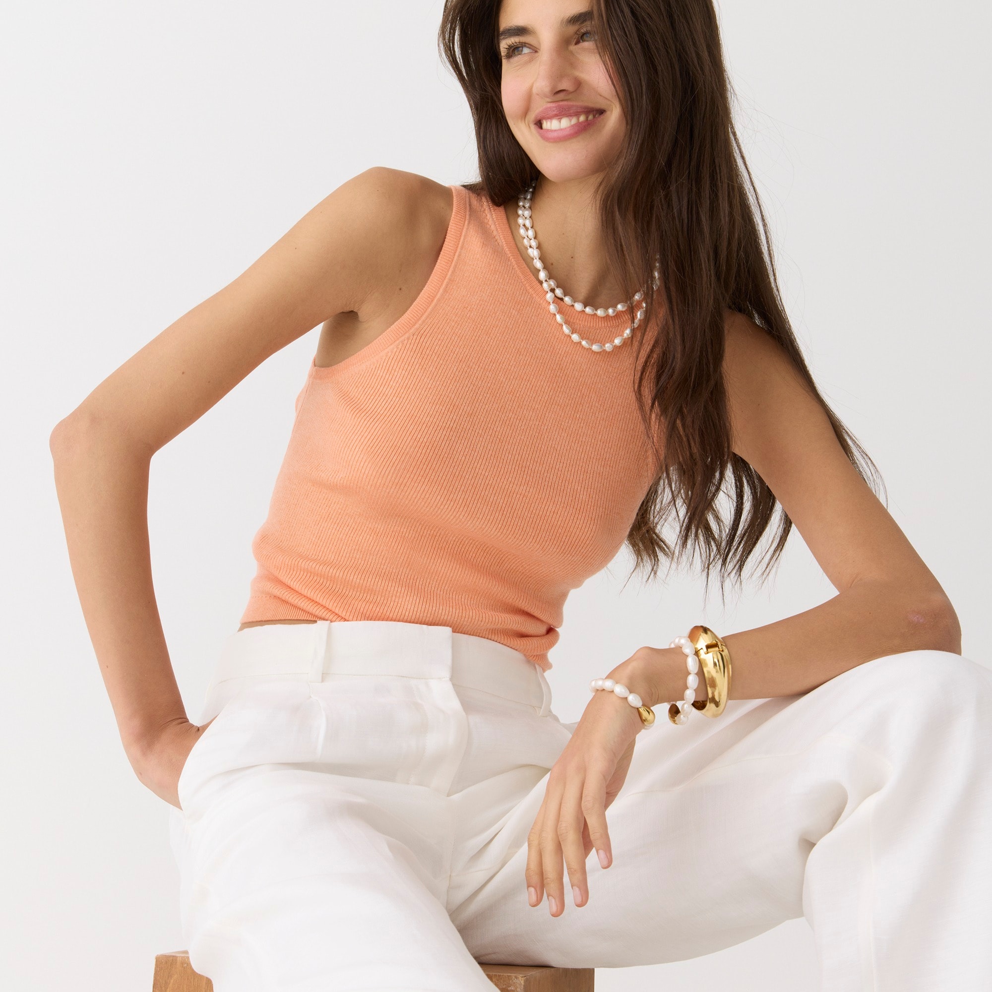 TENCEL™ lyocell-blend shell top