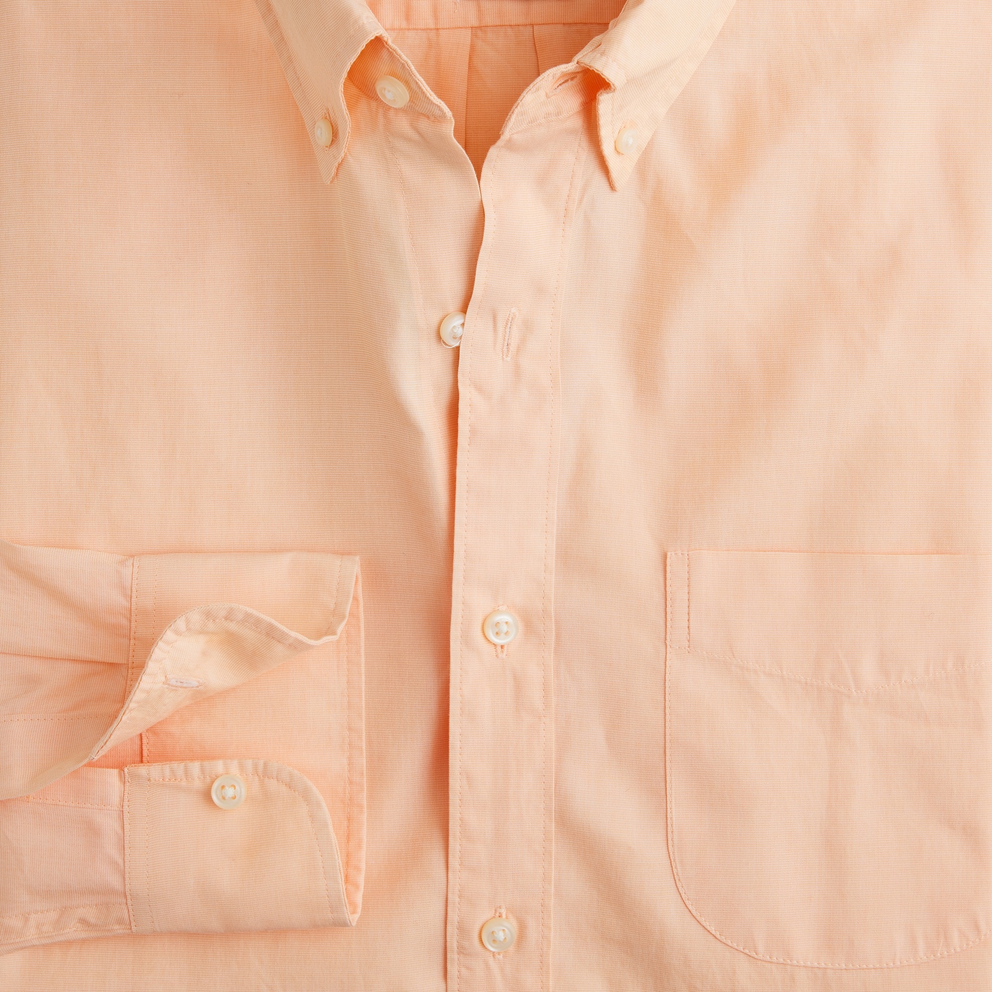 Secret Wash cotton poplin shirt