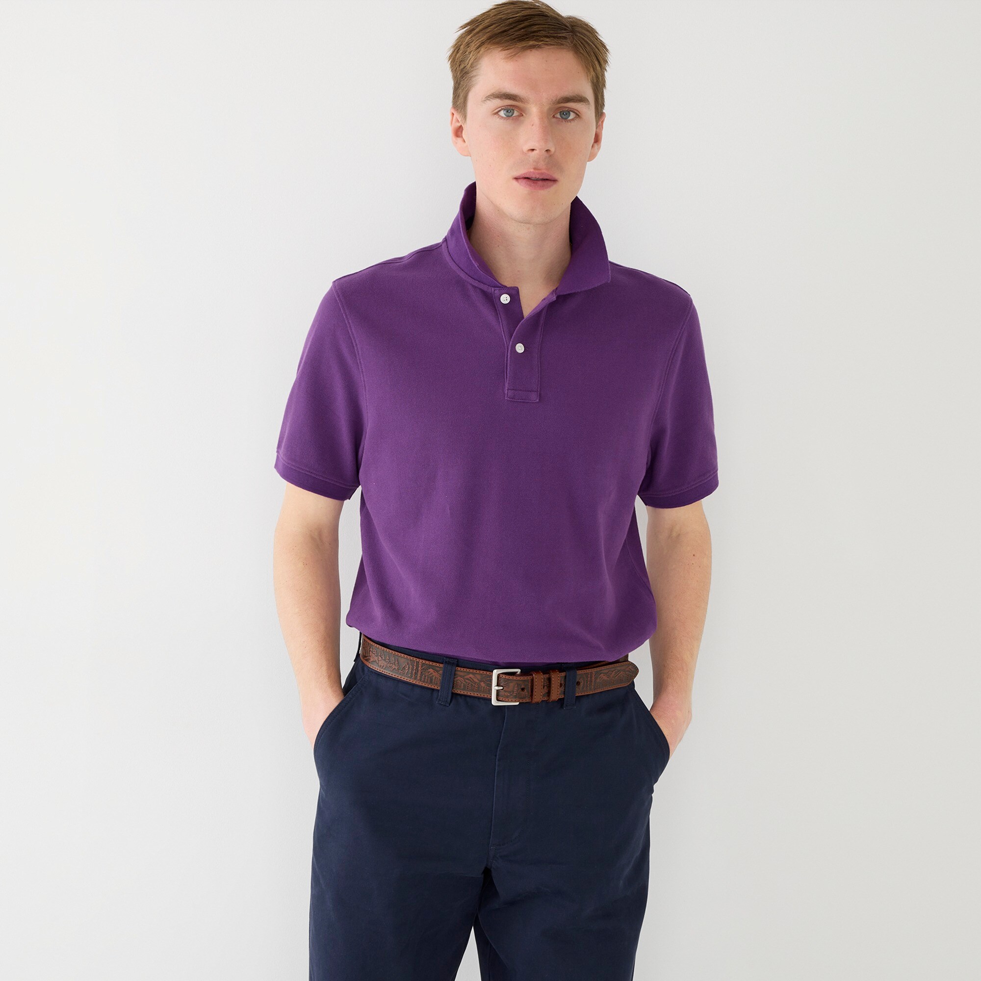 Classic piqué polo shirt