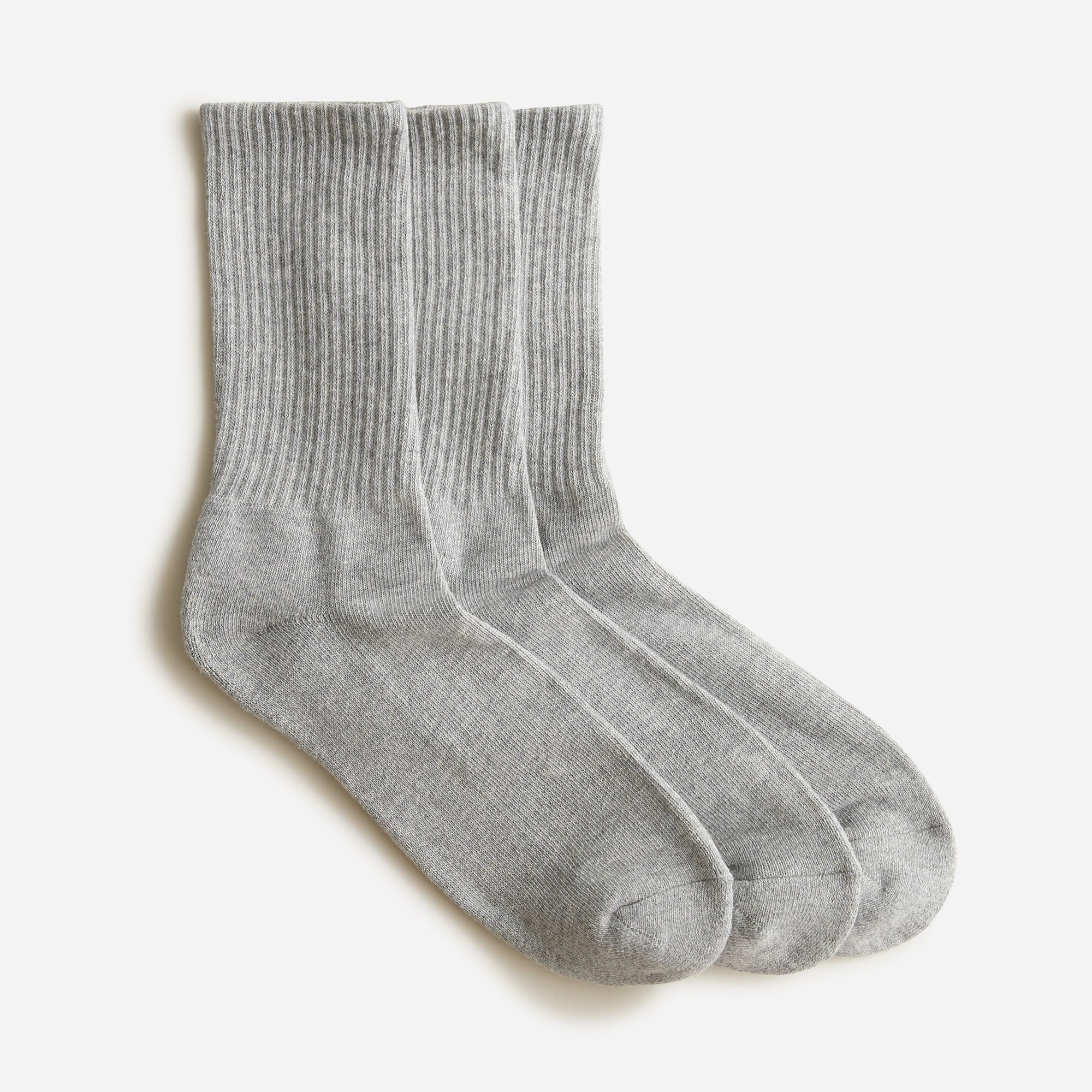 Athletic crew socks three-pack