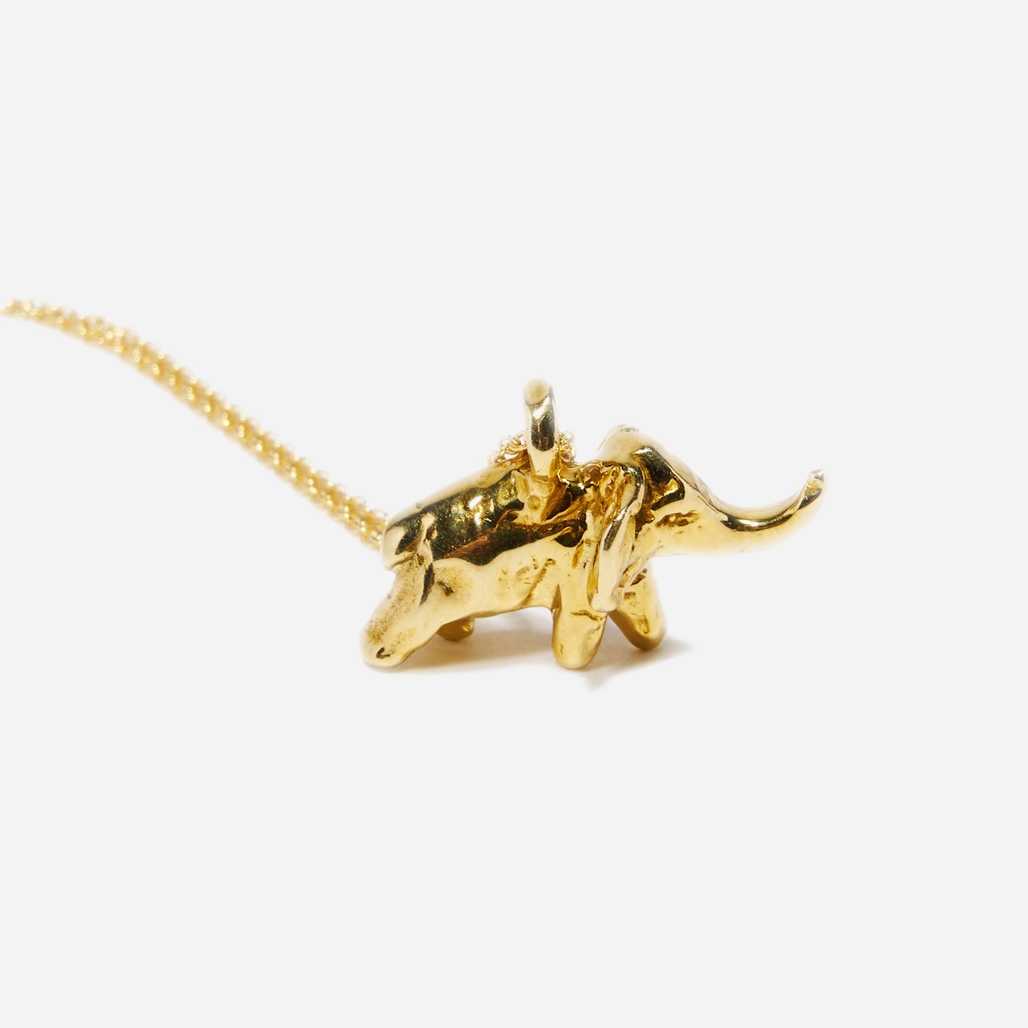Odette New York elephant necklace