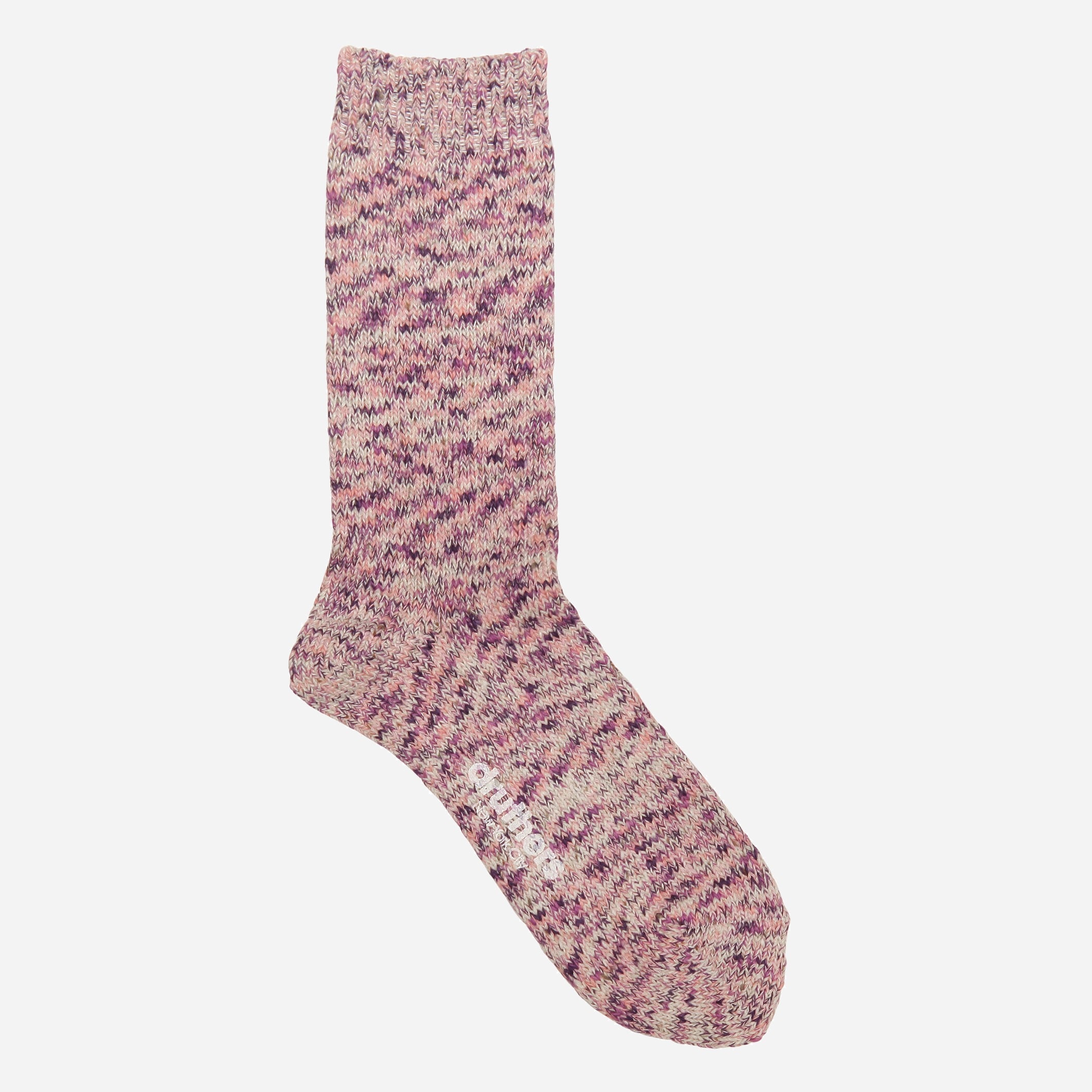 Druthers melange crew socks