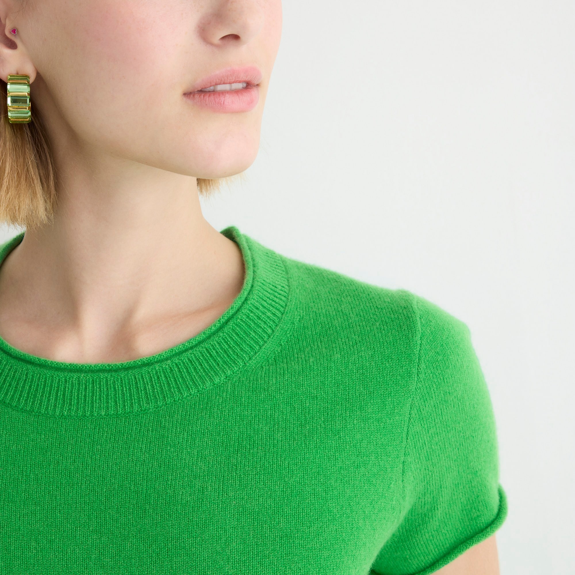 Relaxed cashmere T-shirt