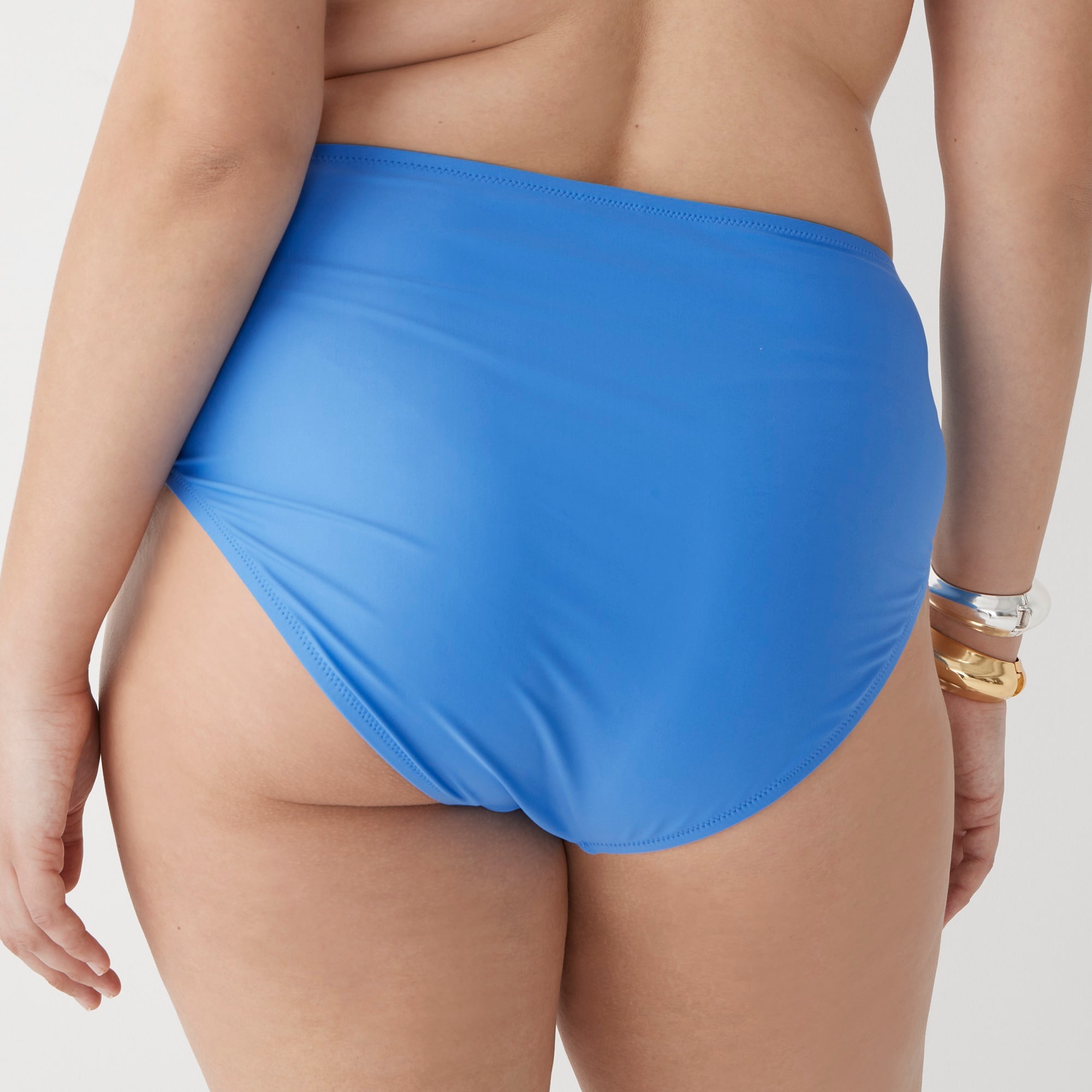 High-rise bikini bottom