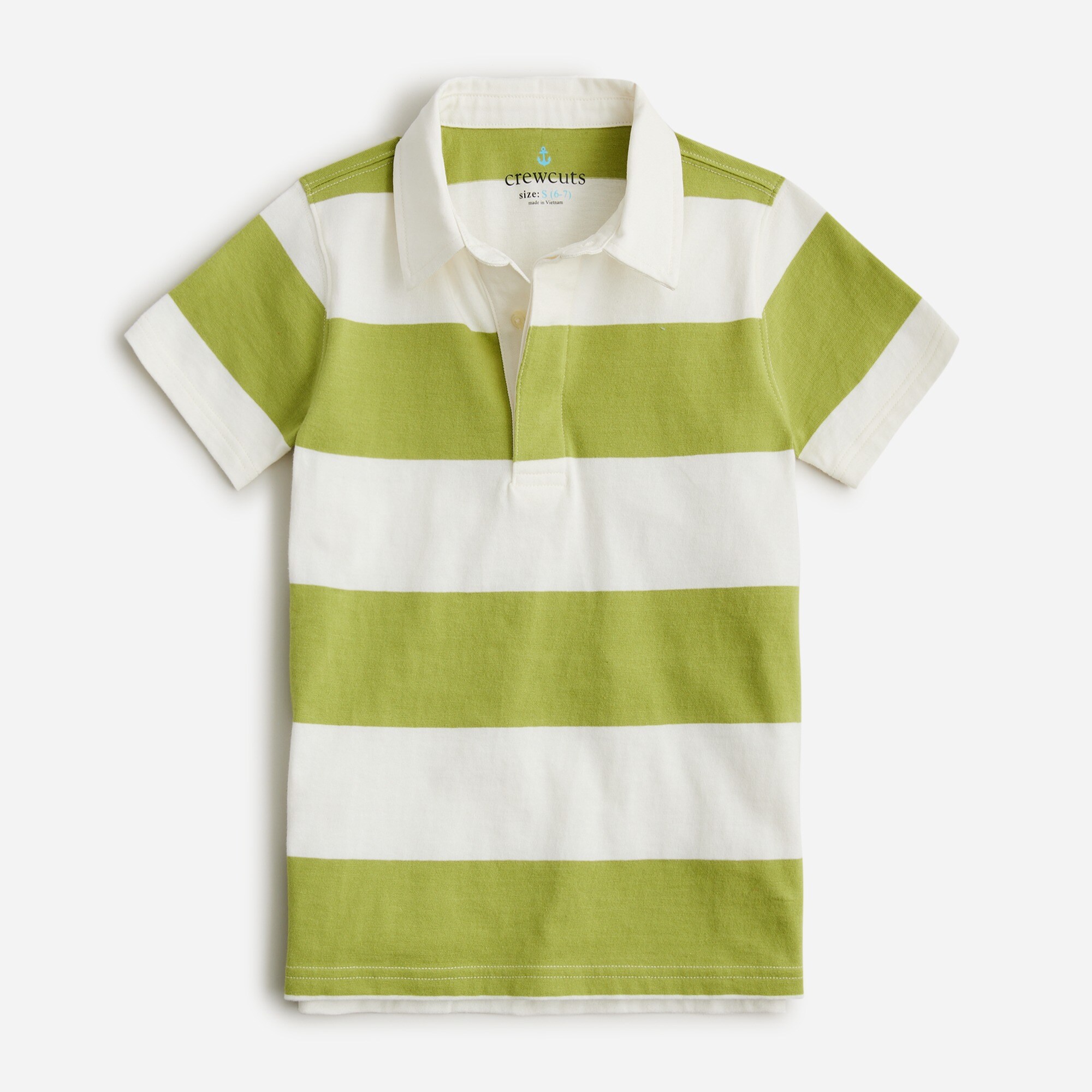 Kids' short-sleeve rugby shirt