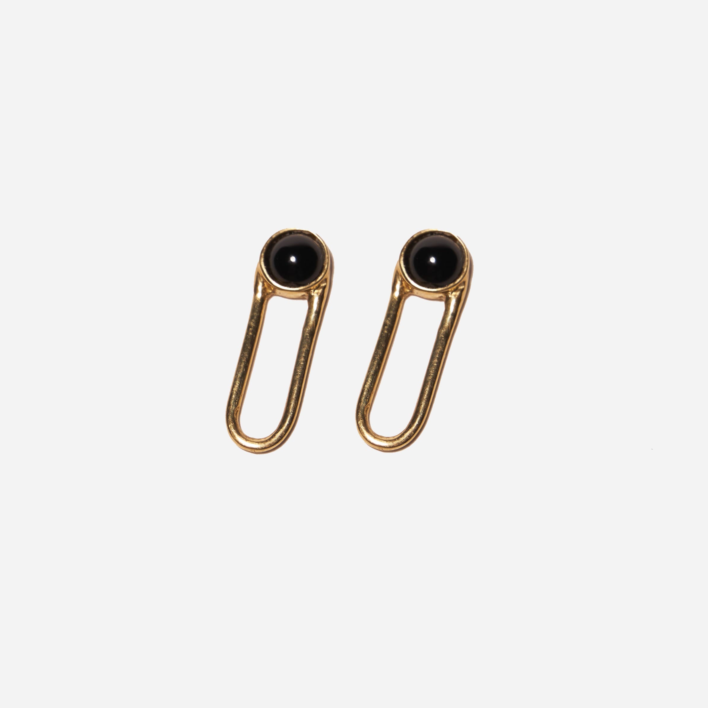 Odette New York Aura black onyx earrings