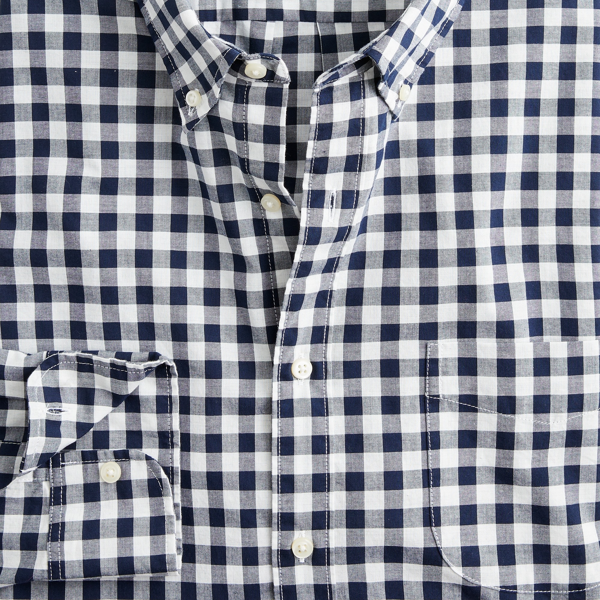 Secret Wash organic cotton poplin shirt