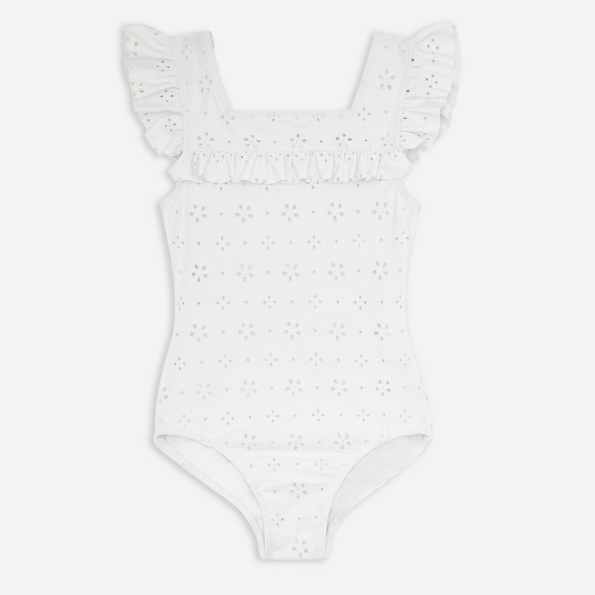 Girls' minnow™ squareneck one-piece