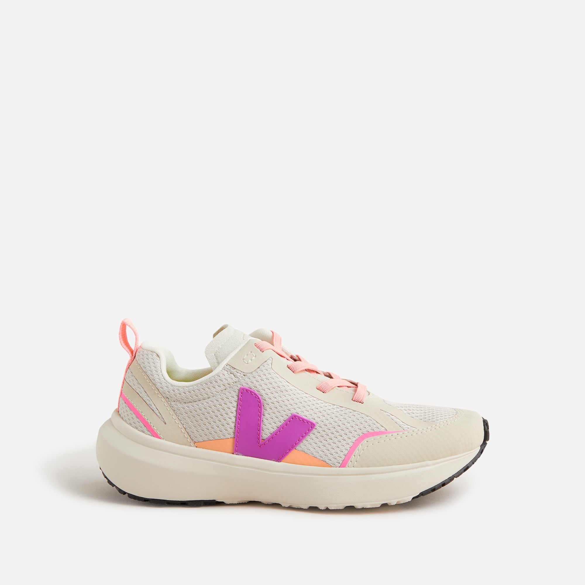 Girls' Veja™ Canary lace-up sneakers