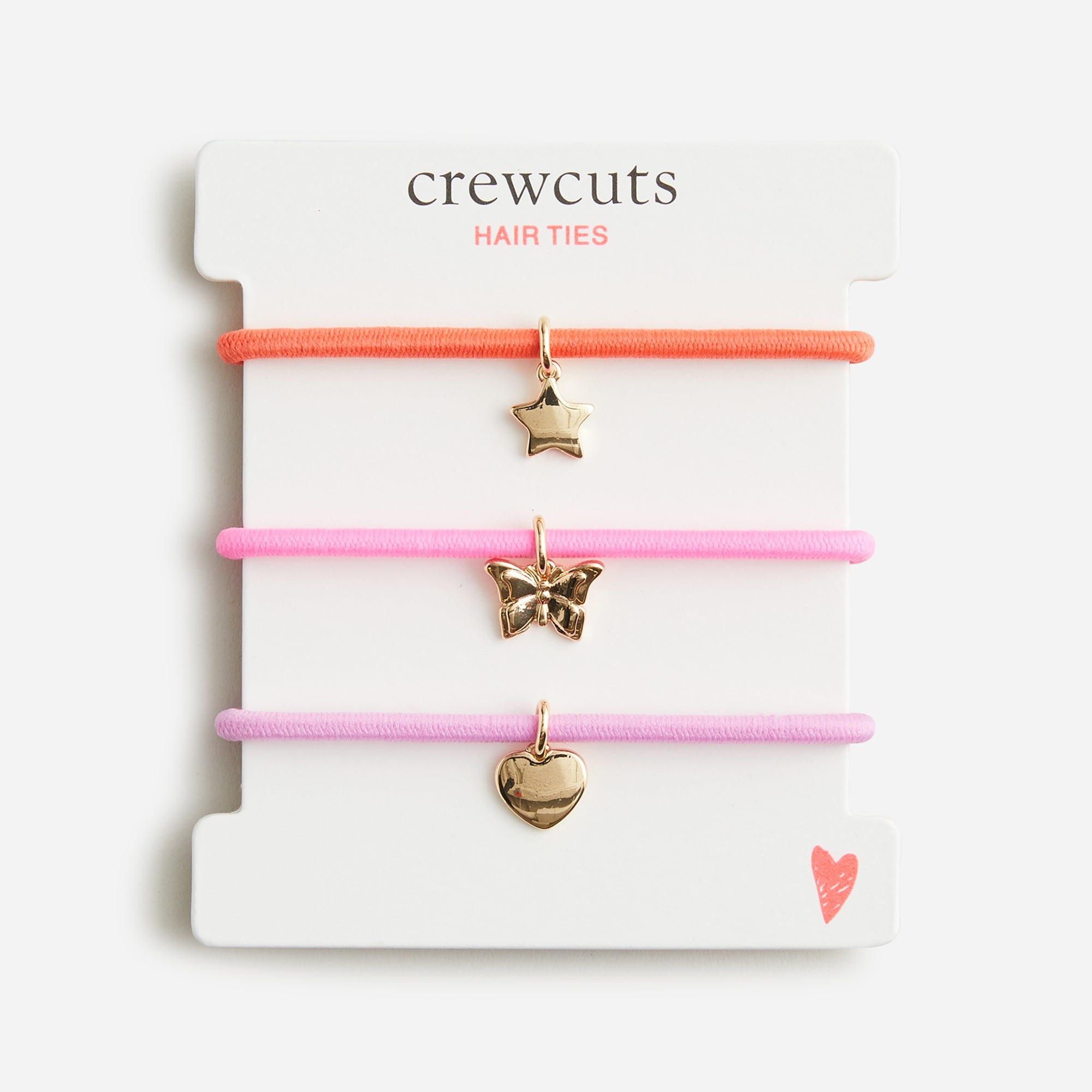 Girls' charm hairband three-pack