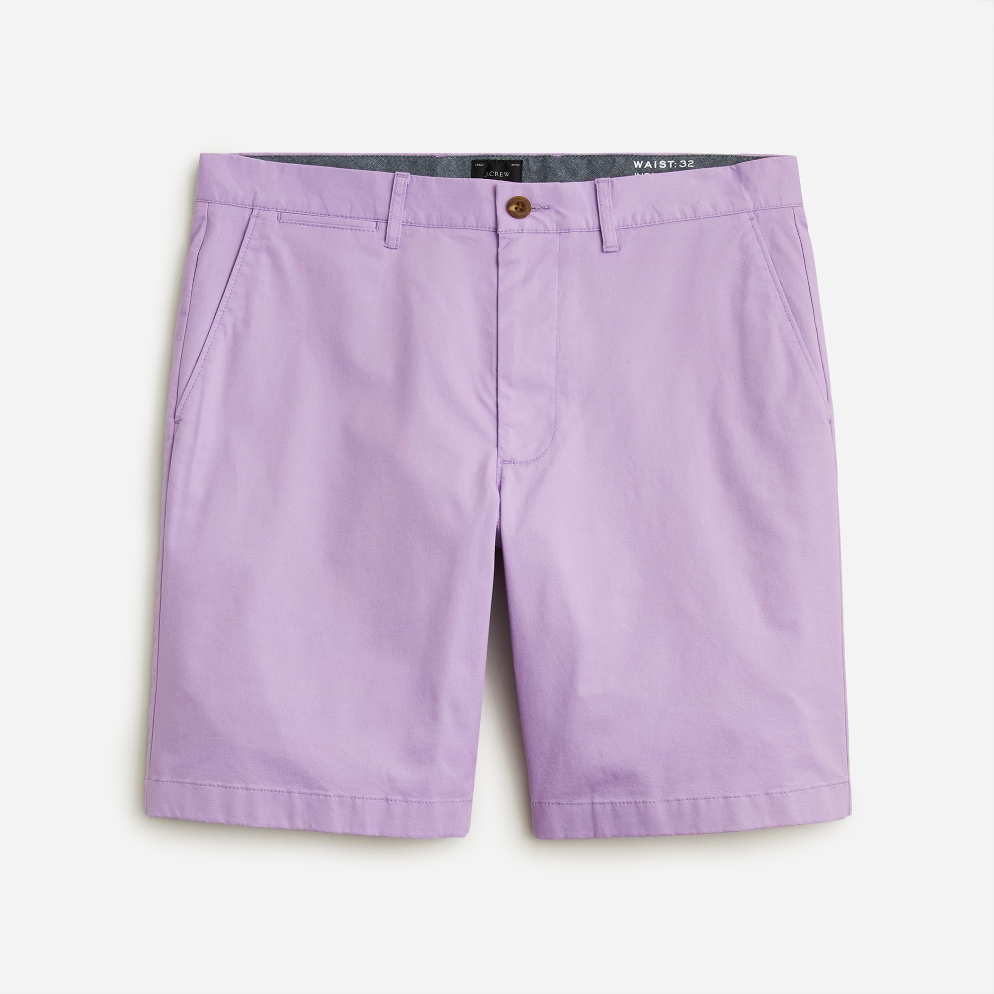 9" stretch chino short