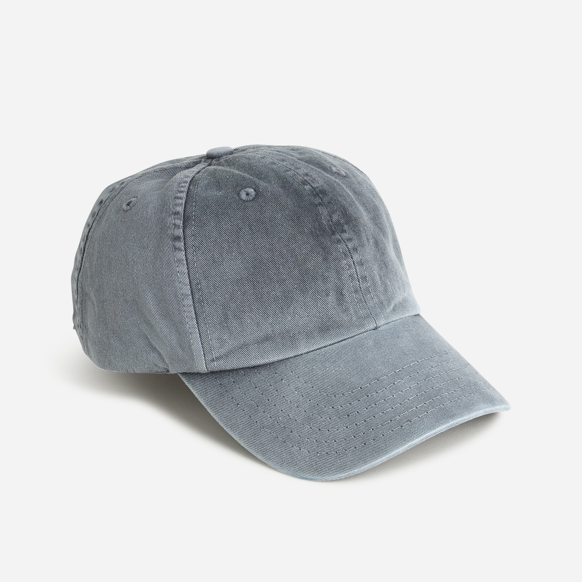 Made-in-the-USA garment-dyed twill baseball cap