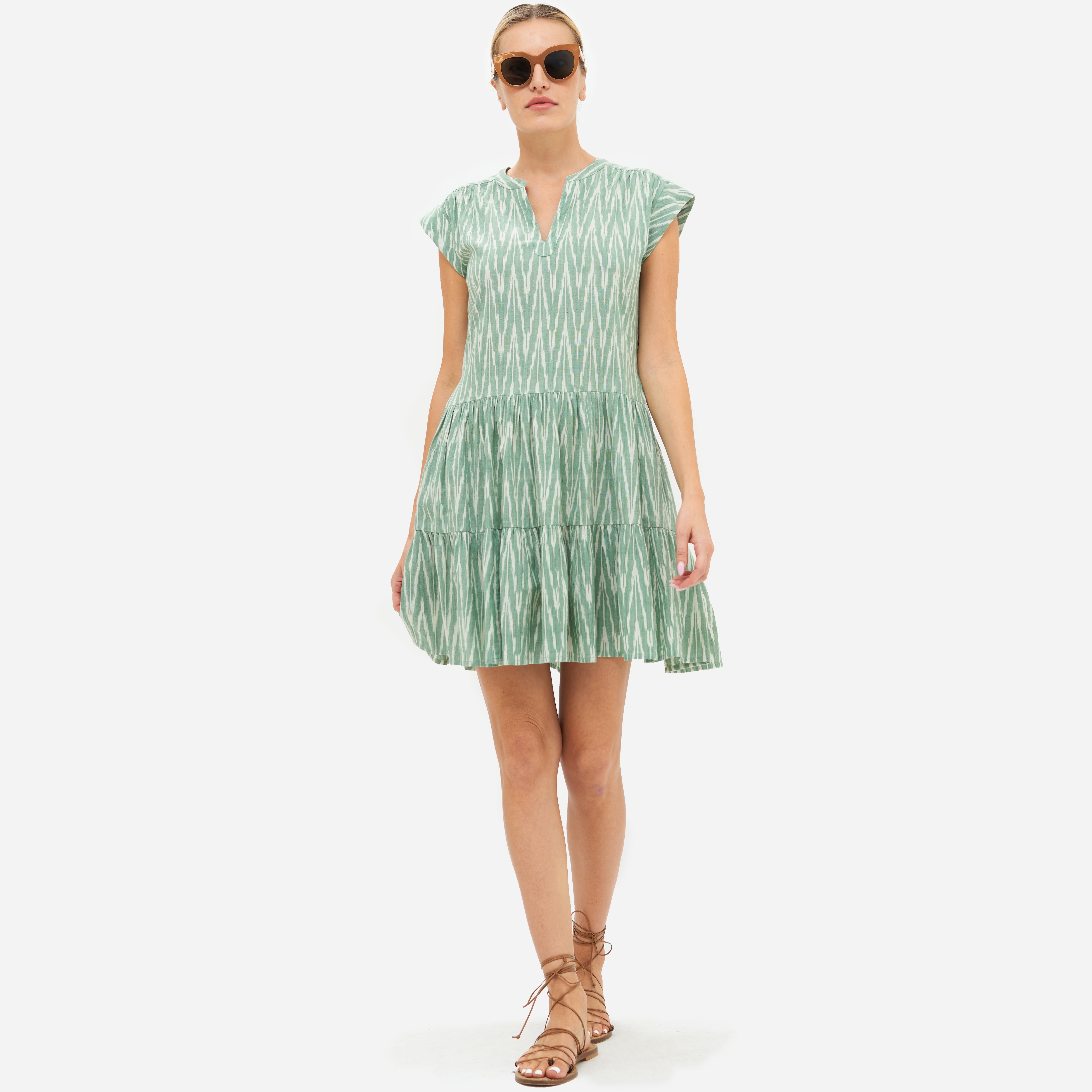 OLIPHANT™ roll-sleeve dress