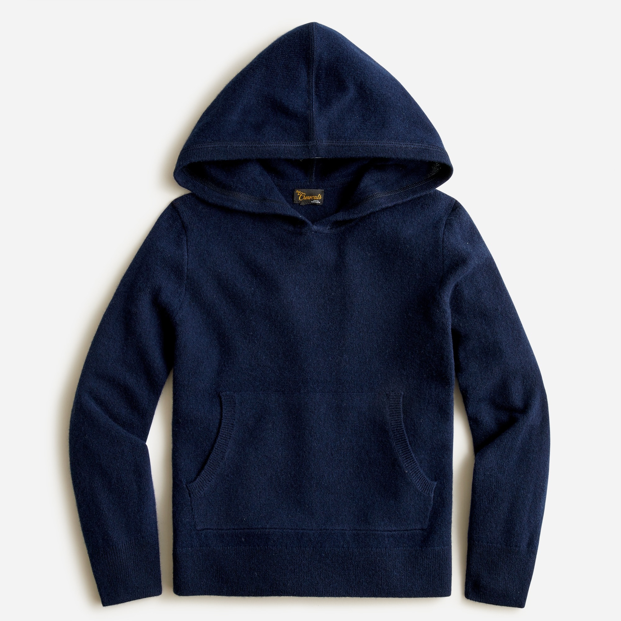 Kids' cashmere pullover hoodie