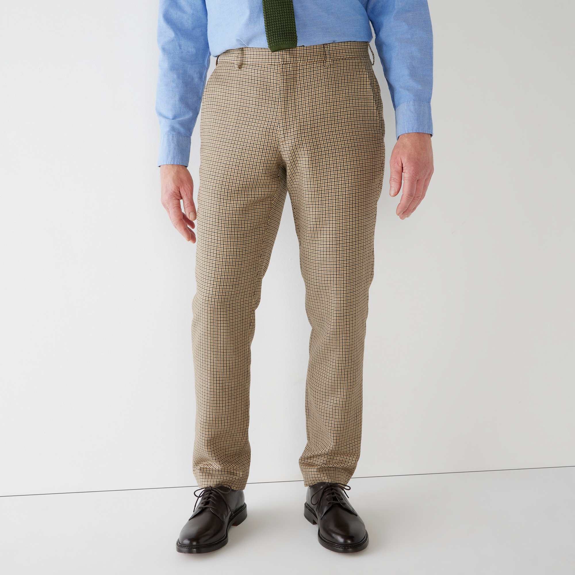 Ludlow Slim-fit pant in English wool-linen blend