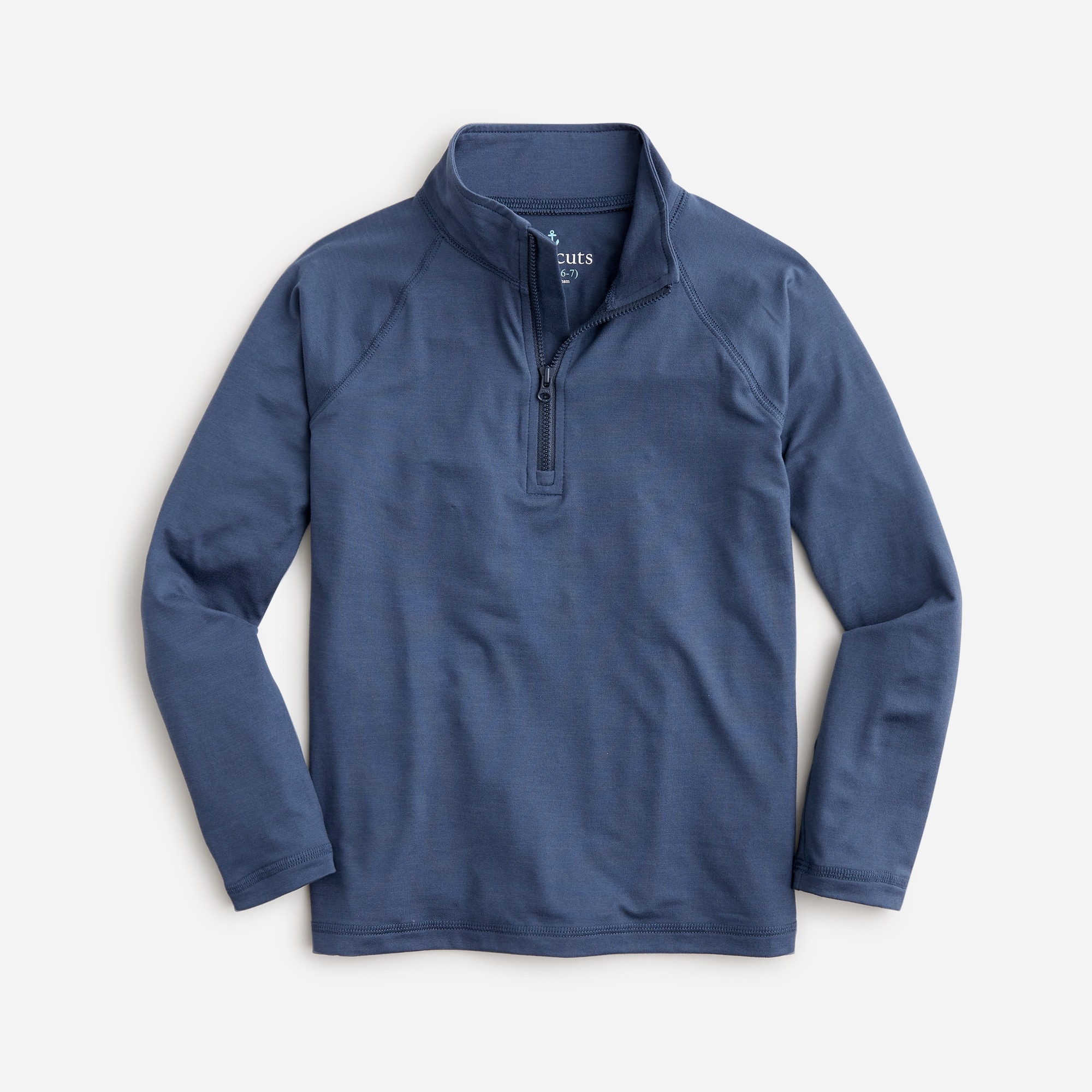 Boys' active half-zip popover