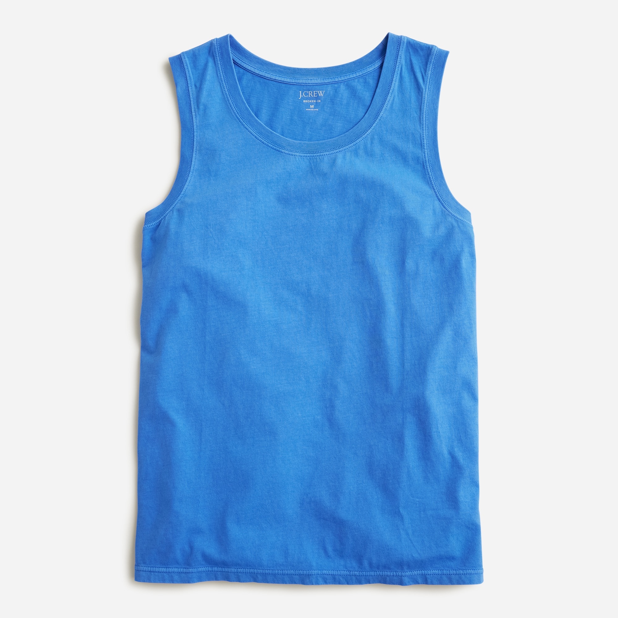 Broken-in tank top