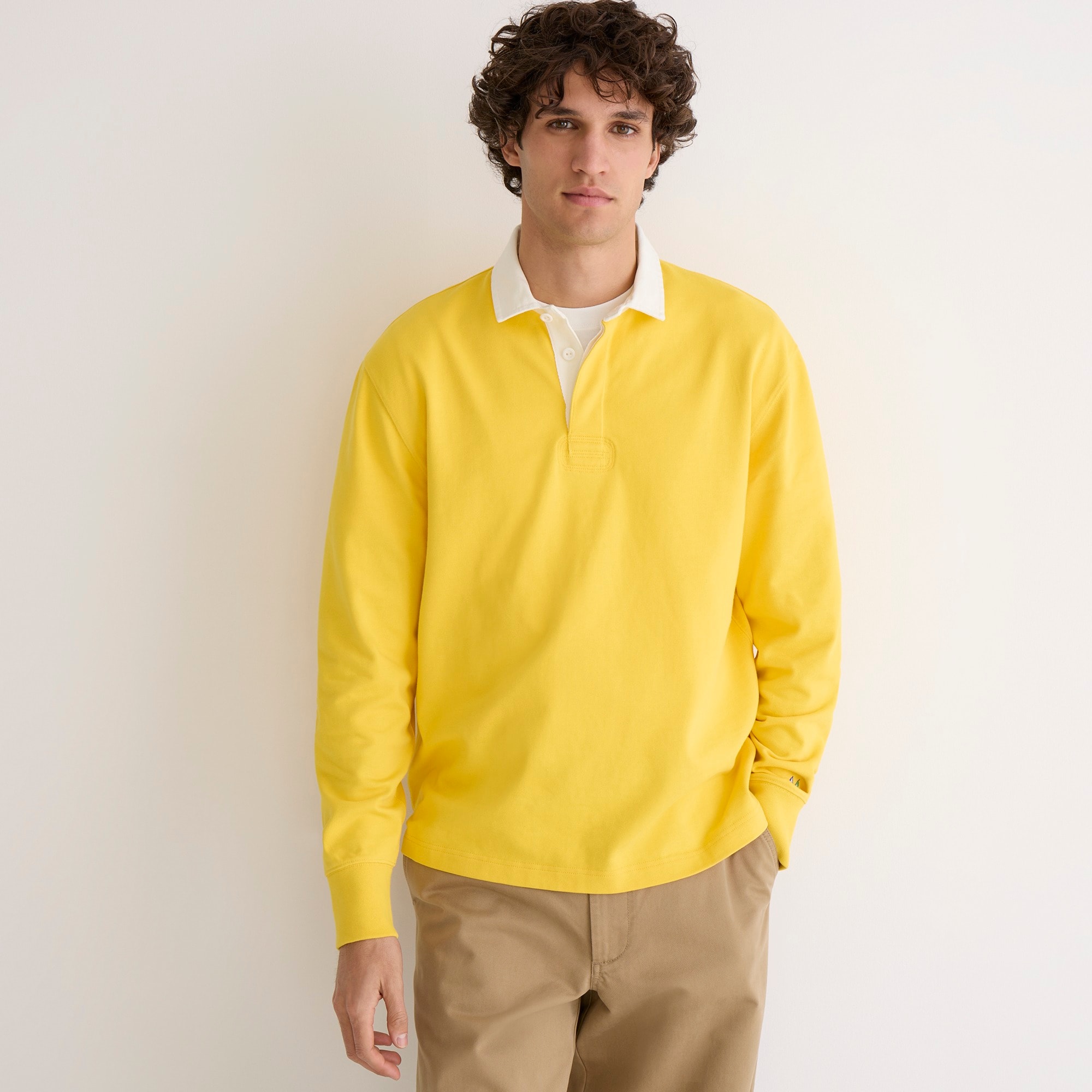 Rugby shirt in solid