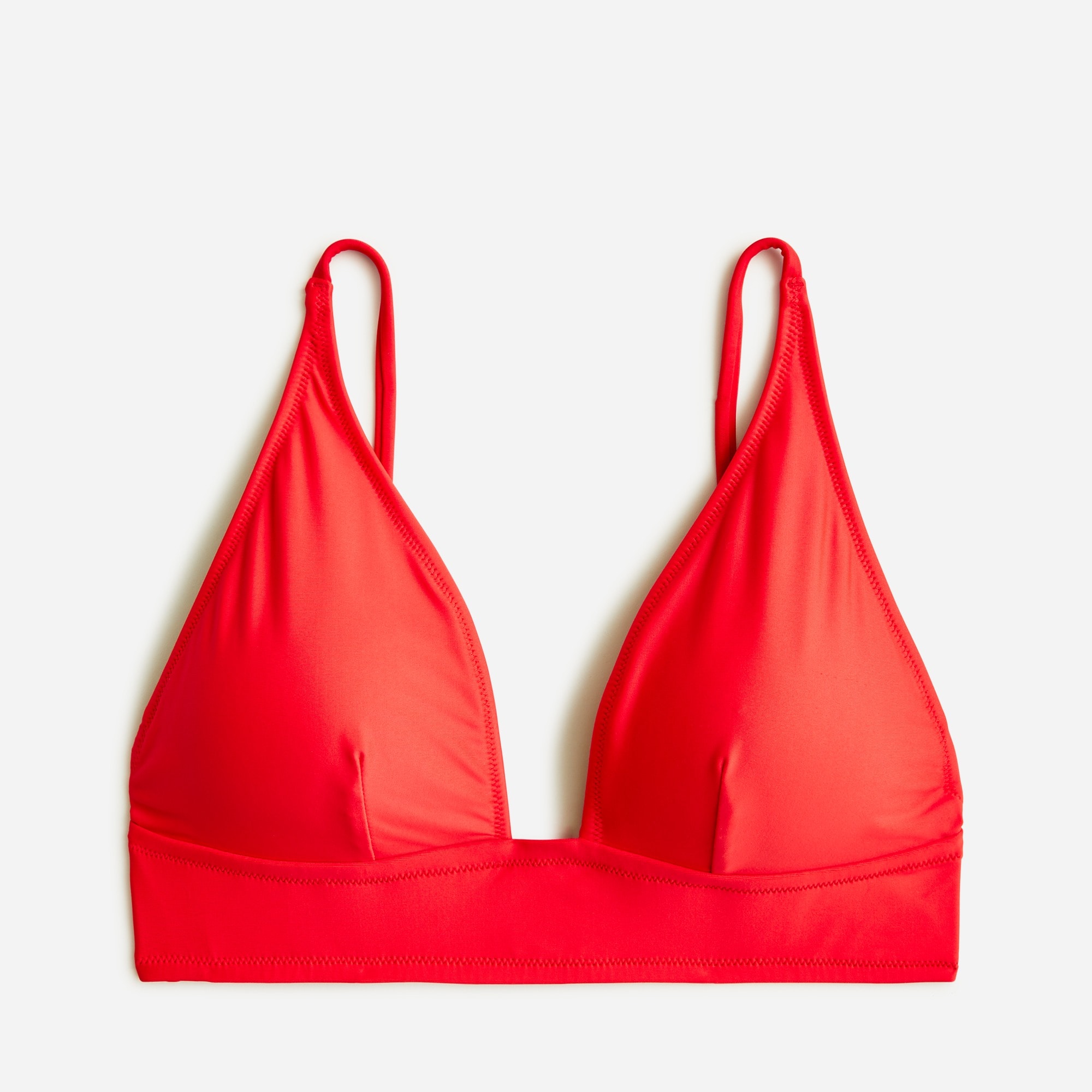 Plunge bikini top