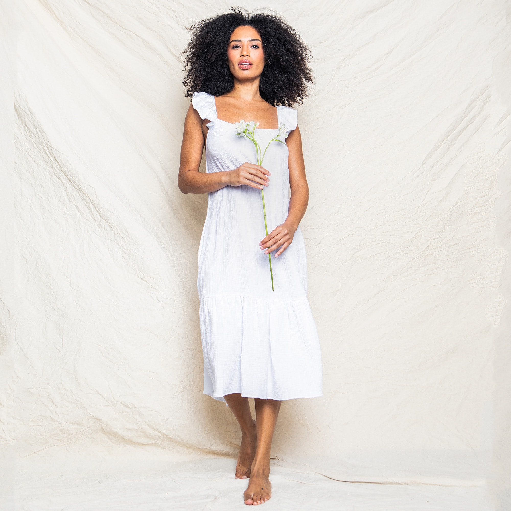 Petite Plume women's gauze Celeste top