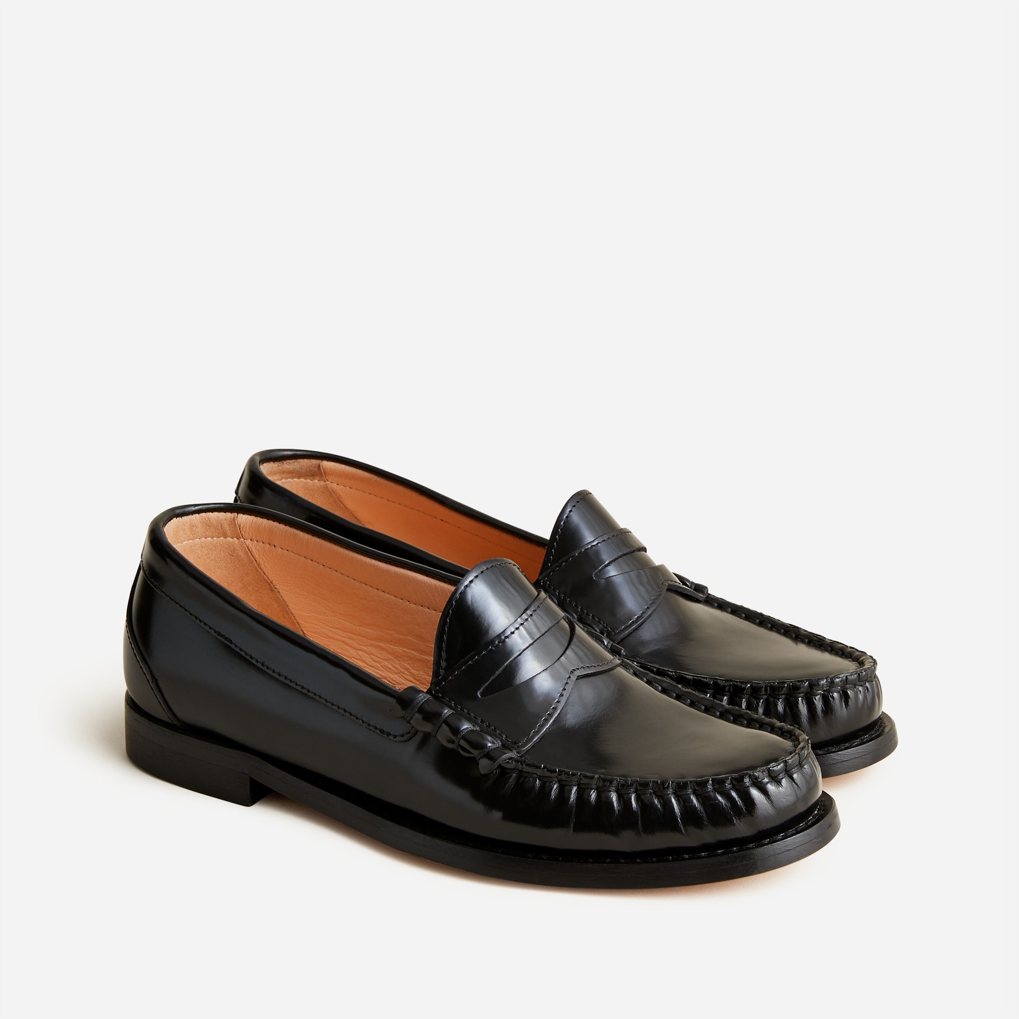 Winona penny loafers in spazzolato leather
