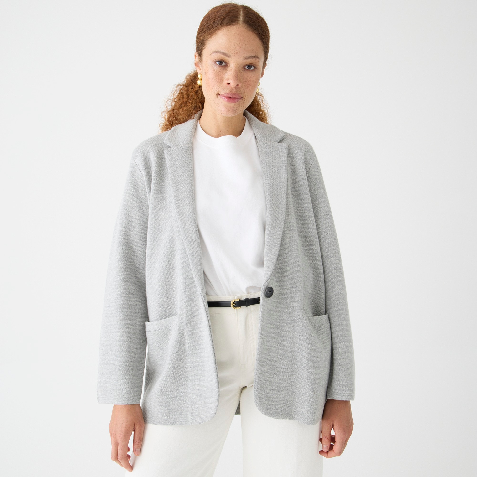 Cecile relaxed sweater-blazer