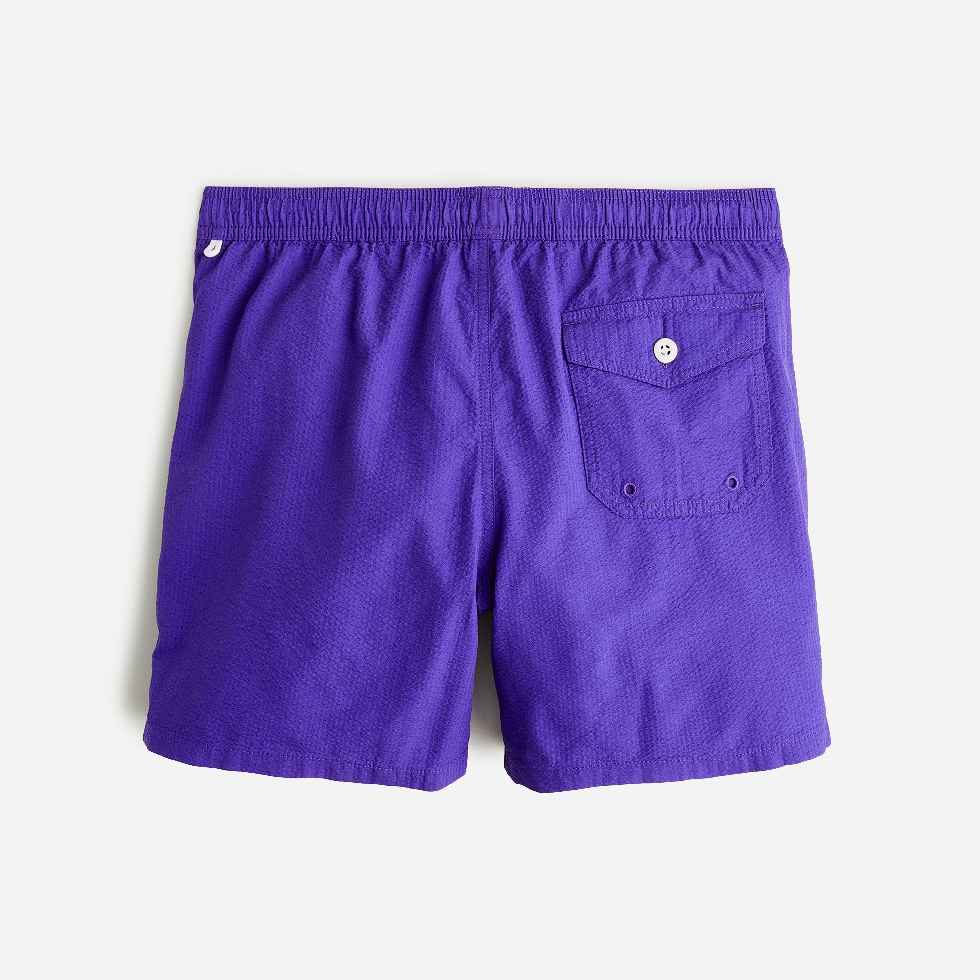 6'' stretch swim trunk in seersucker