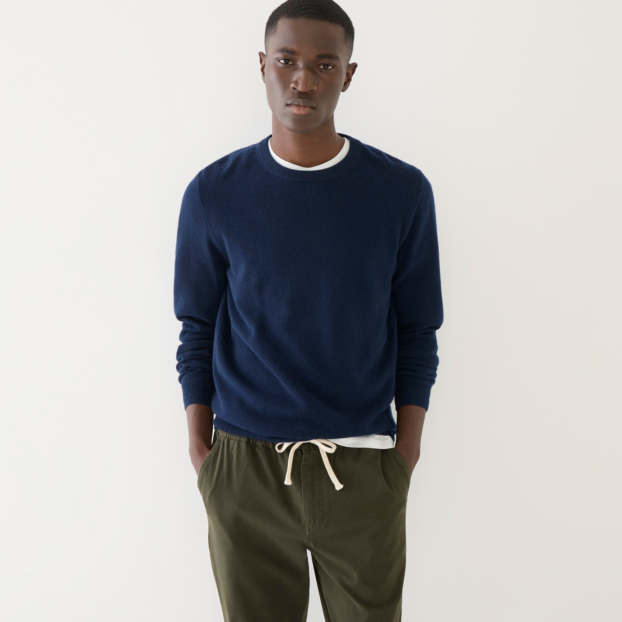 Cashmere crewneck sweater
