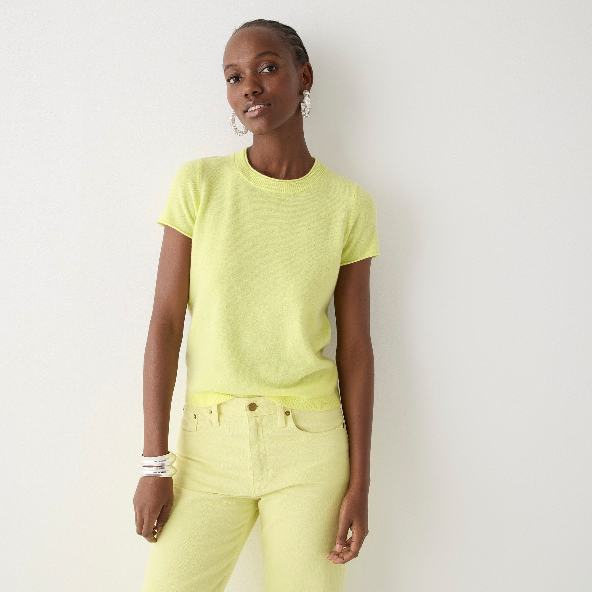 Relaxed cashmere T-shirt