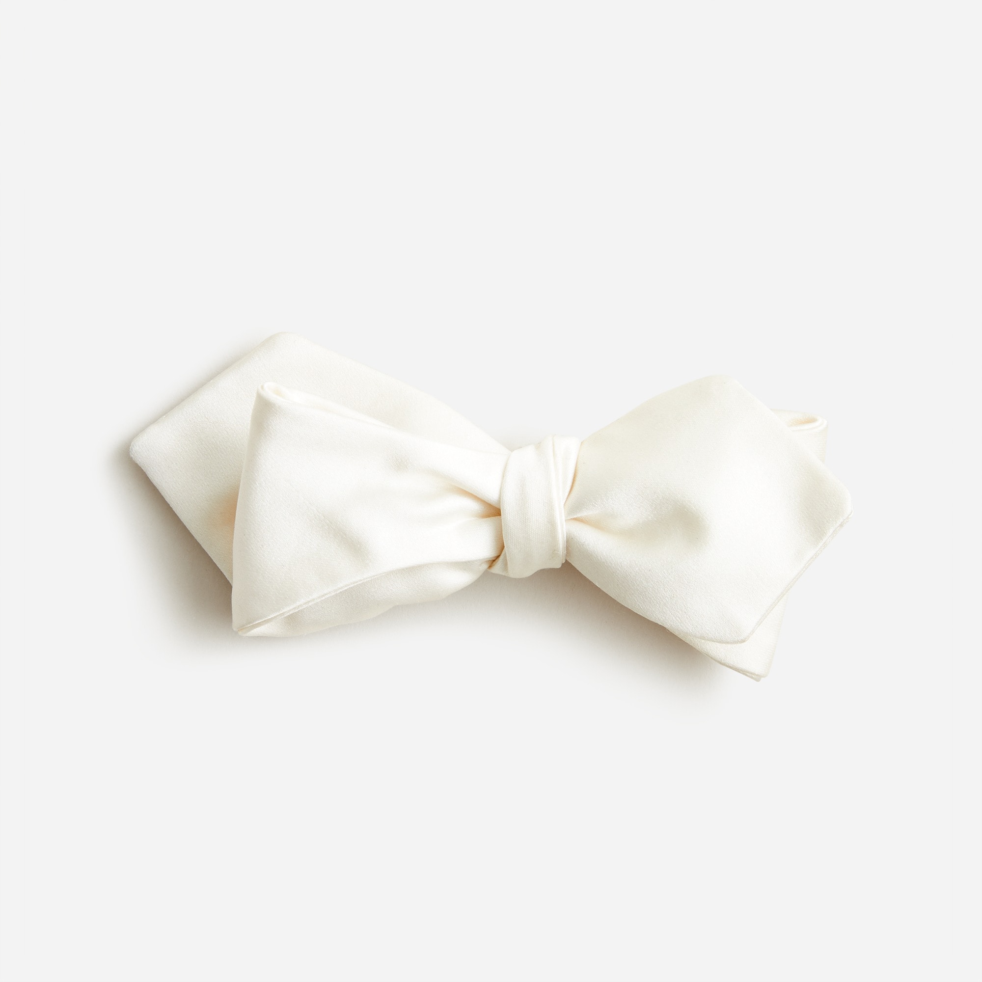 English satin point bow tie
