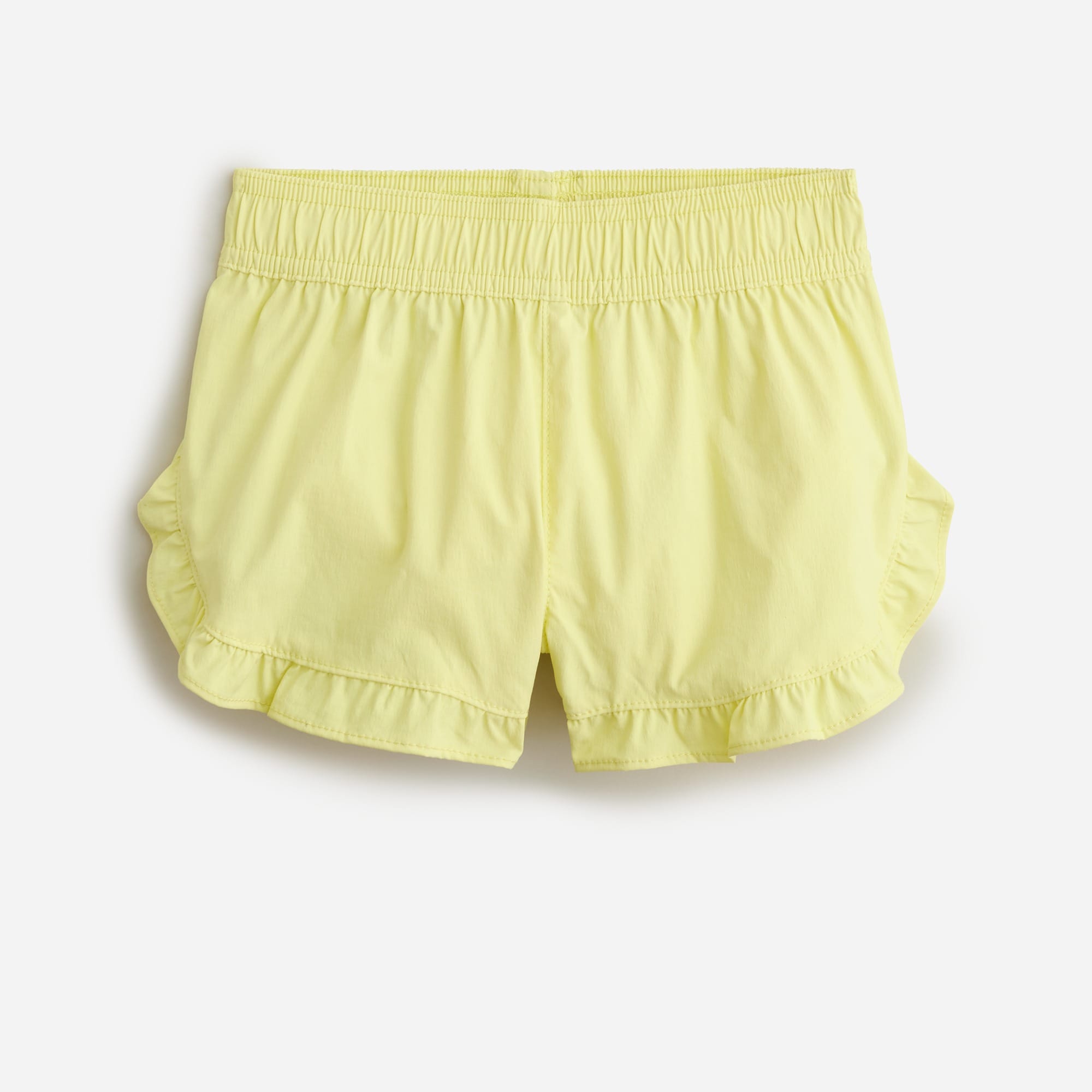 Girls' ruffle active short