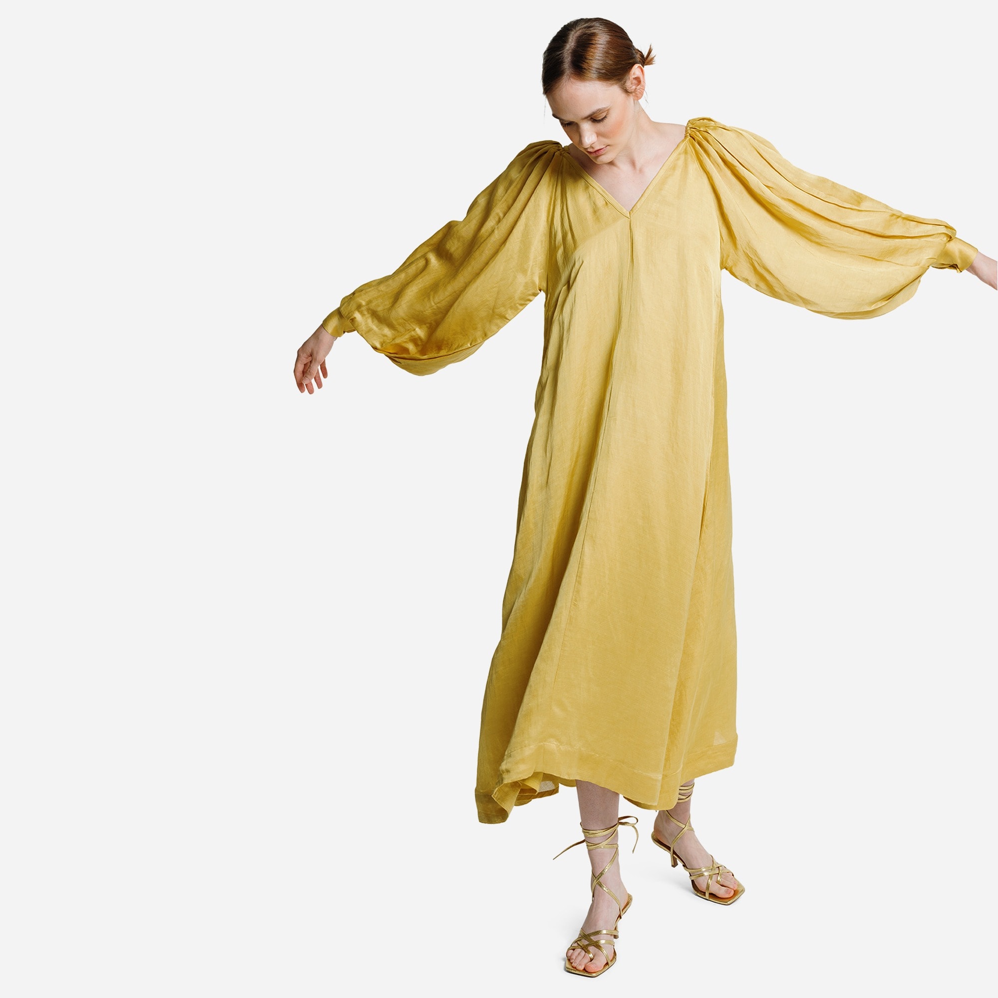 LAUDE the Label Lupita Maxi Dress in Citrine